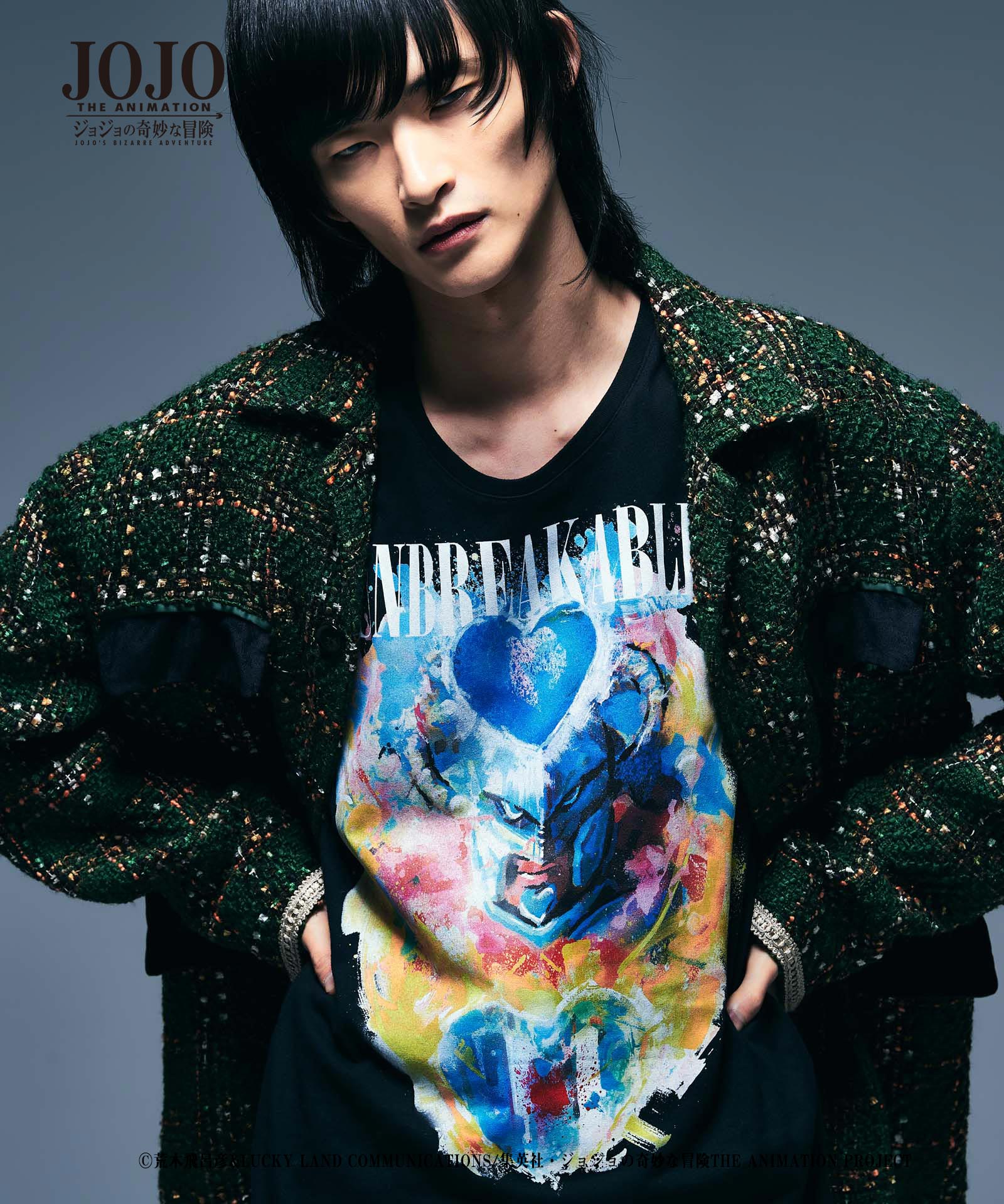 H:186 / B:85 / W:69 / H:88 着用サイズ:3