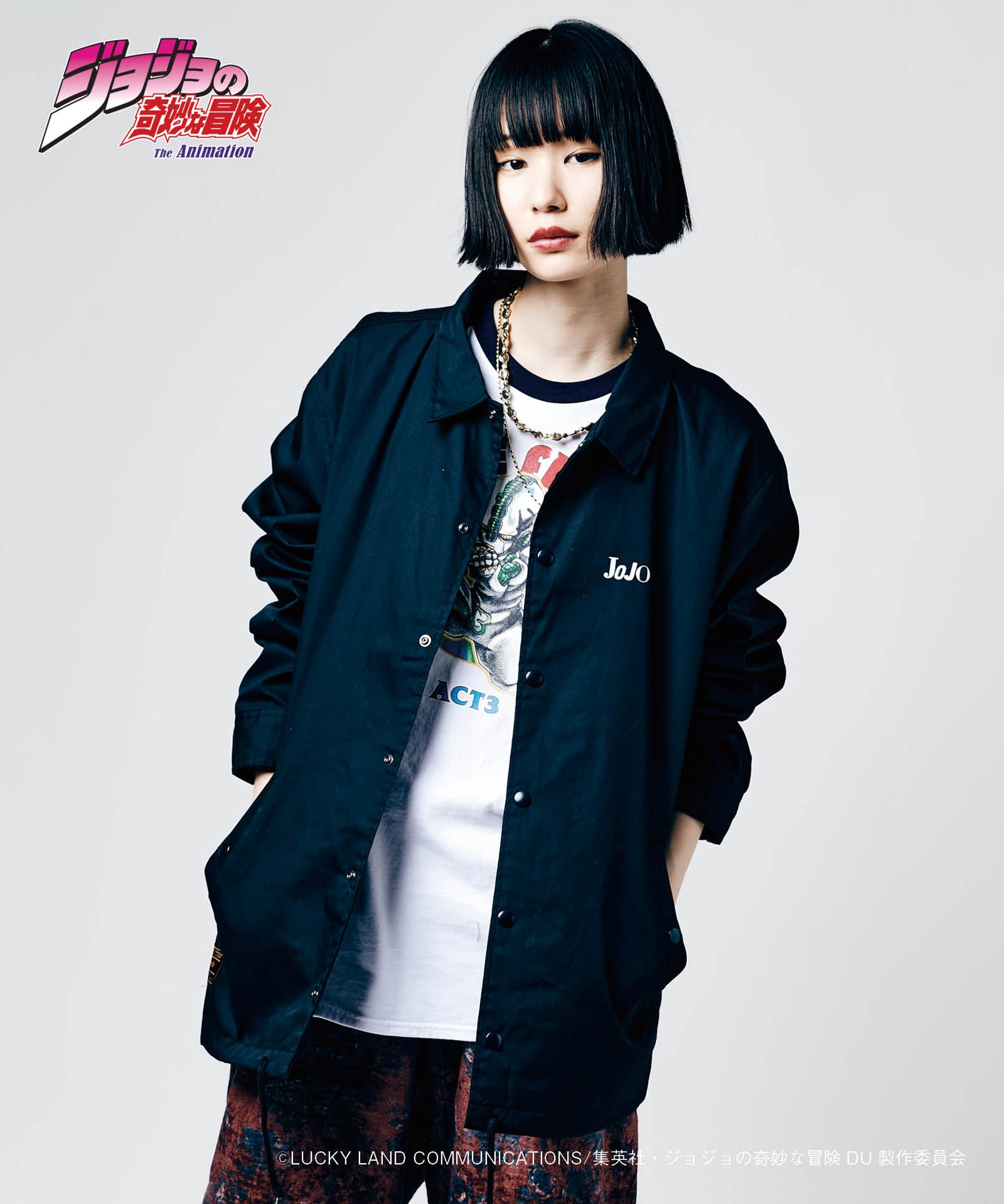 H:170 / B:77 / W:56 / H:81 着用サイズ:L