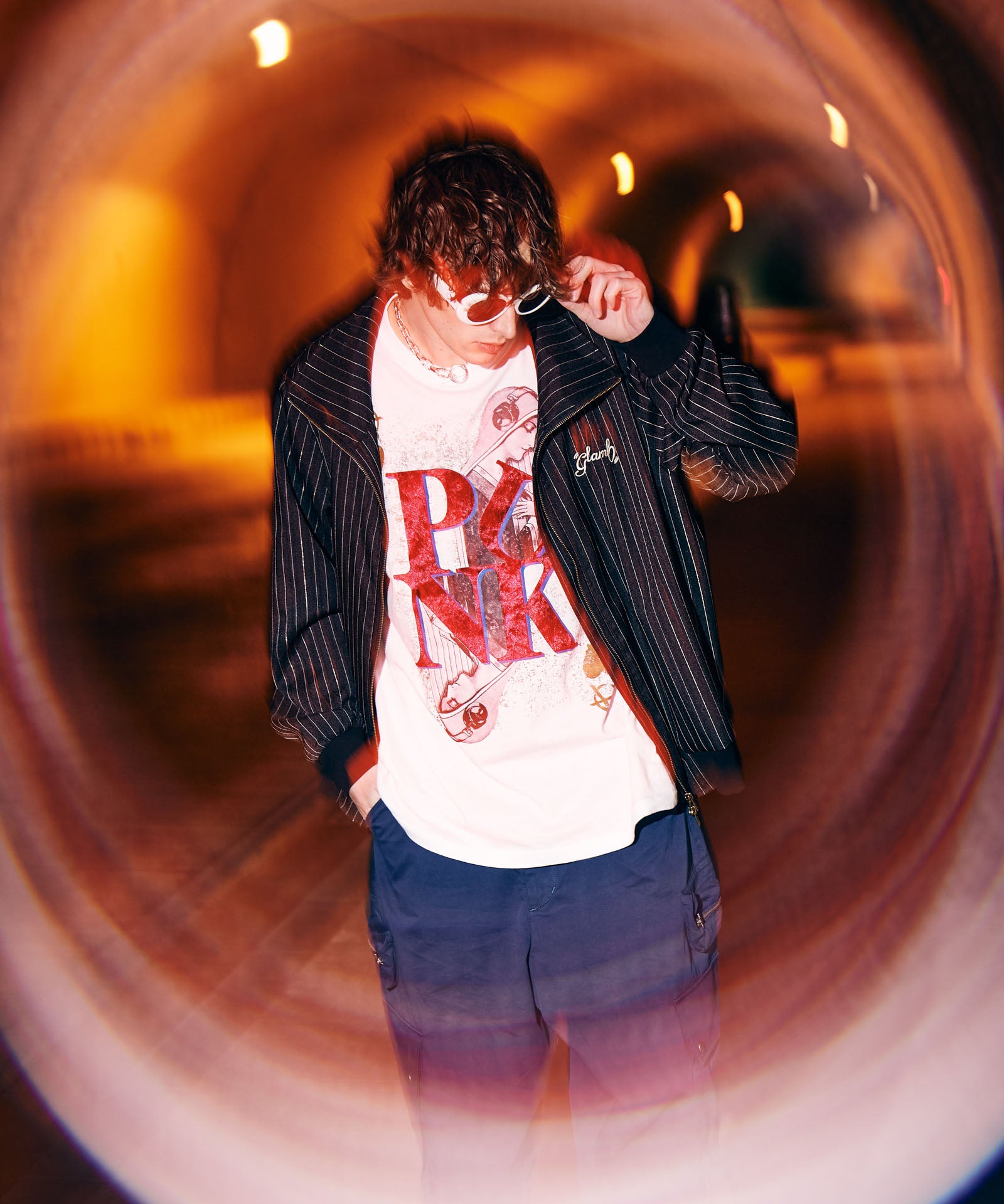 H:186 / C:89 / W:71 / H:92 着用サイズ:L