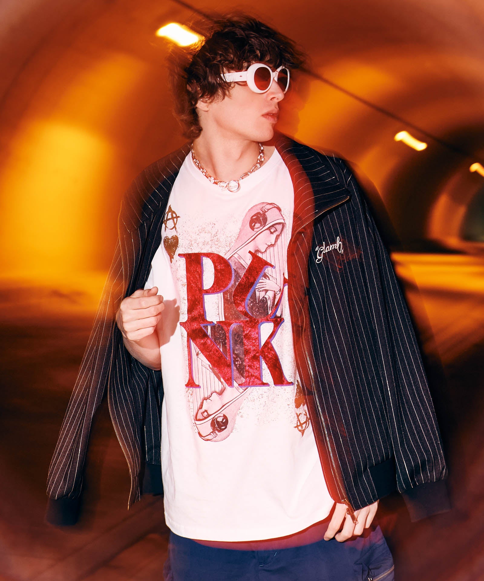 H:186 / C:89 / W:71 / H:92 着用サイズ:L