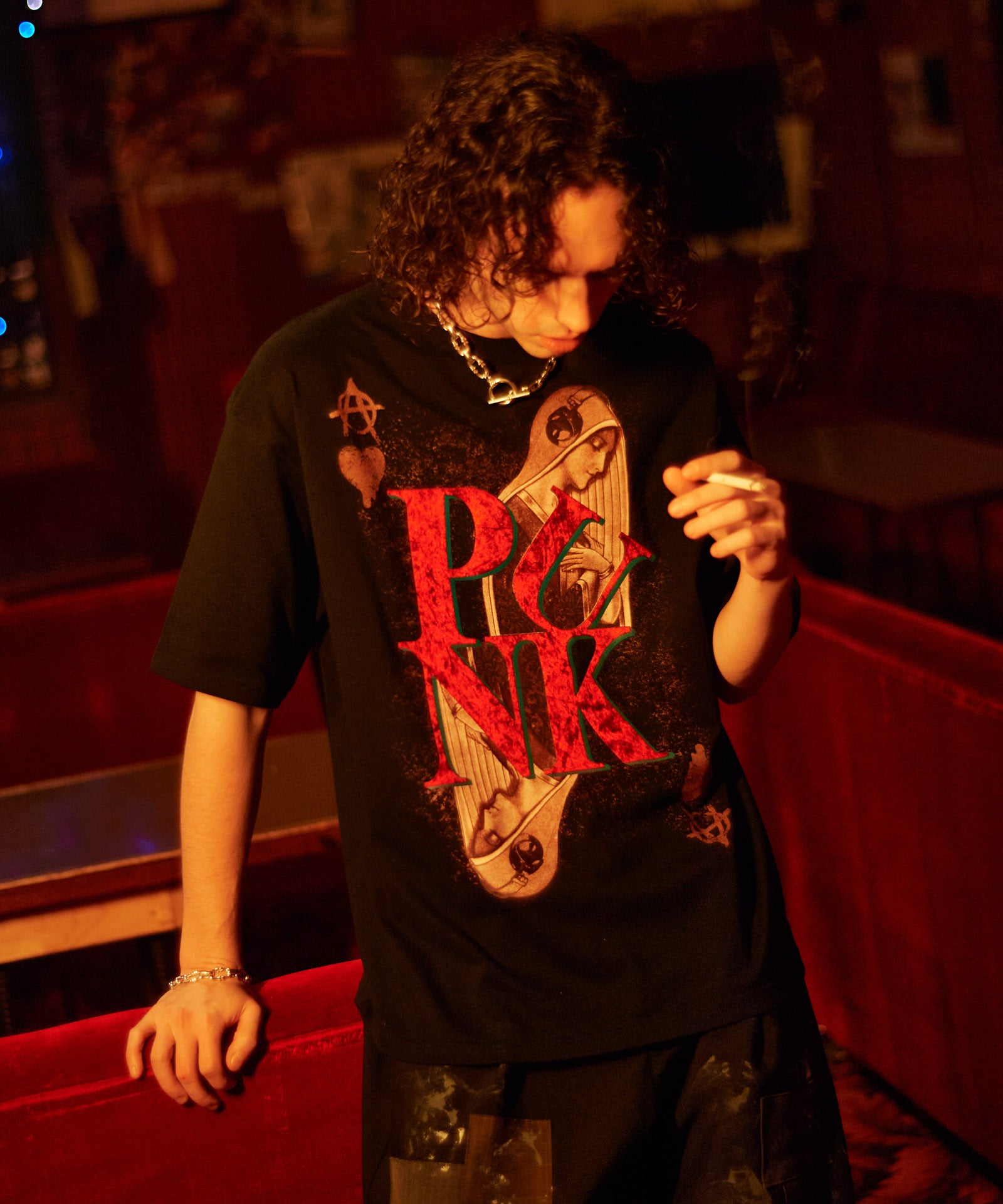 H:175 / C:83 / W:66 / H:87 着用サイズ:M