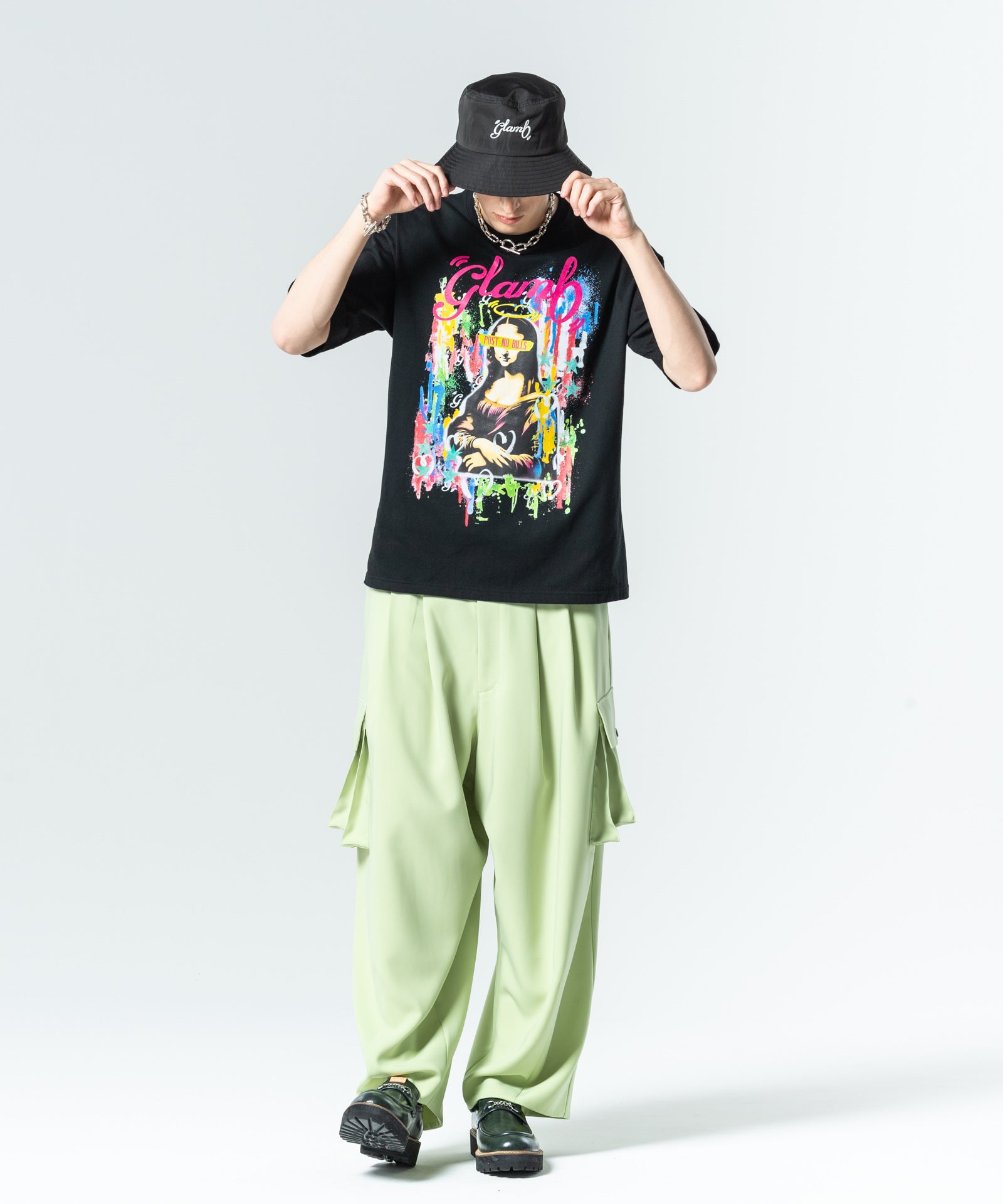 H:186 / C:89 / W:71 / H:92 着用サイズ:M