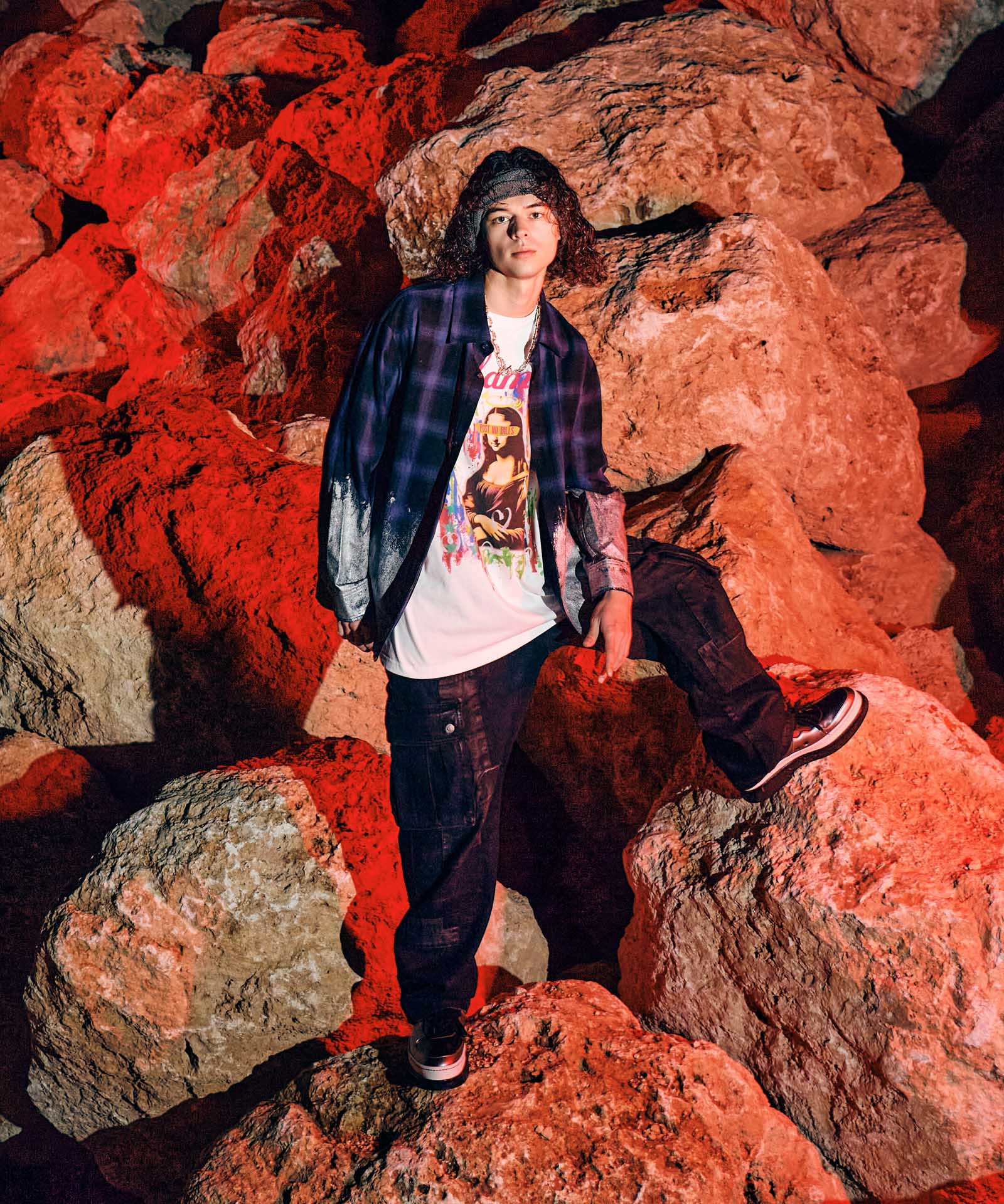 H:175 / C:83 / W:66 / H:87 着用サイズ:L