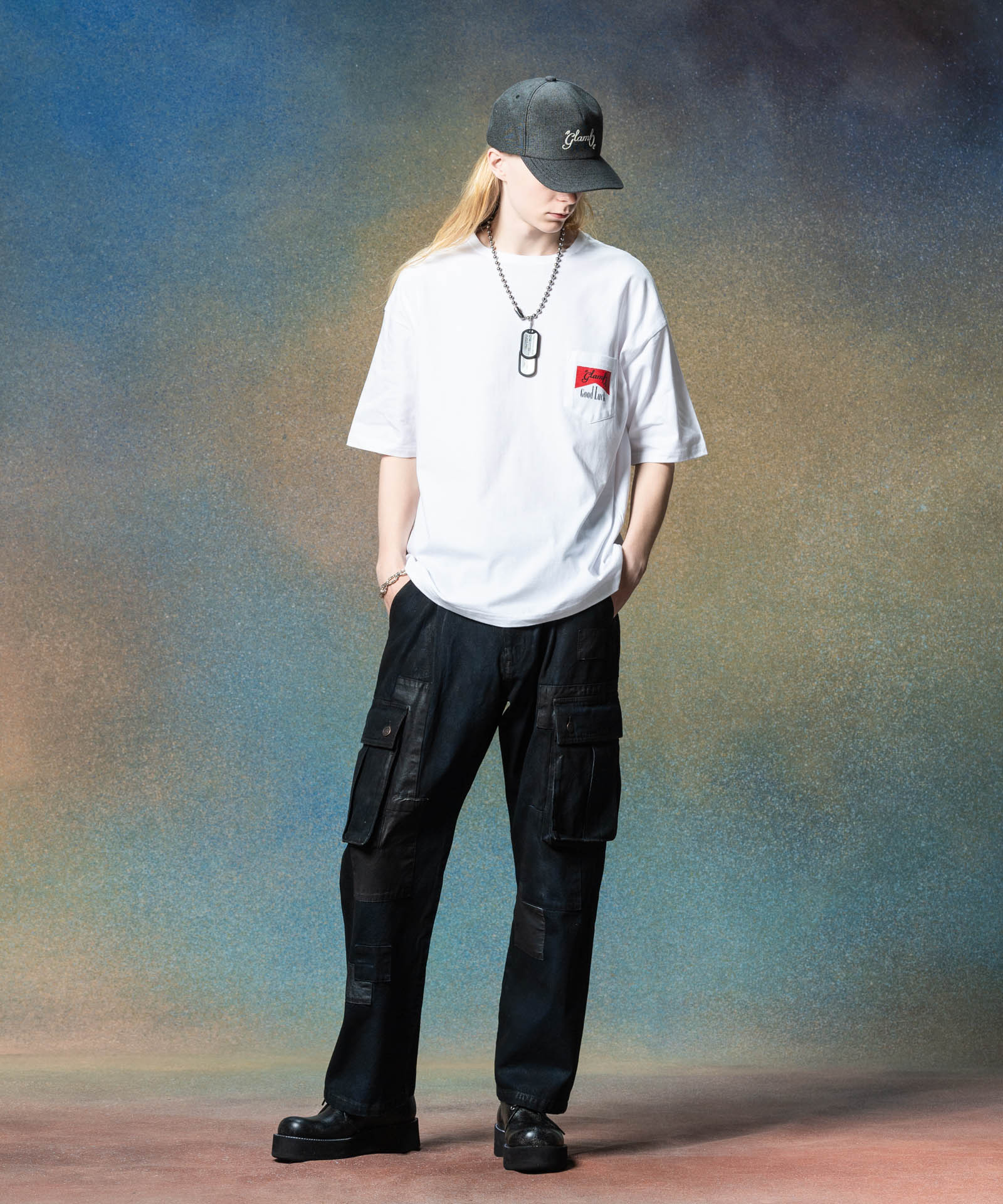 H:185 / C:78 / W:64 / H:88 着用サイズ:M