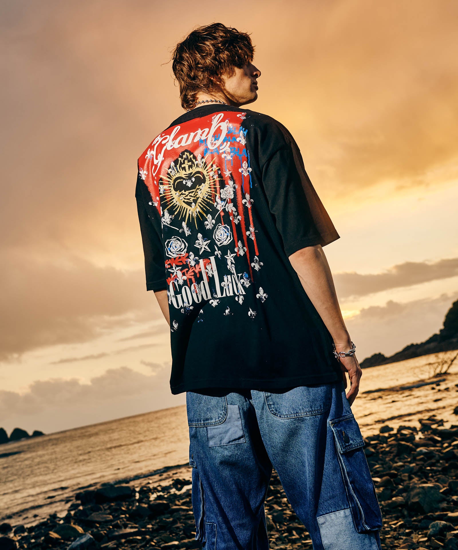 H:186 / C:89 / W:71 / H:92 着用サイズ:L