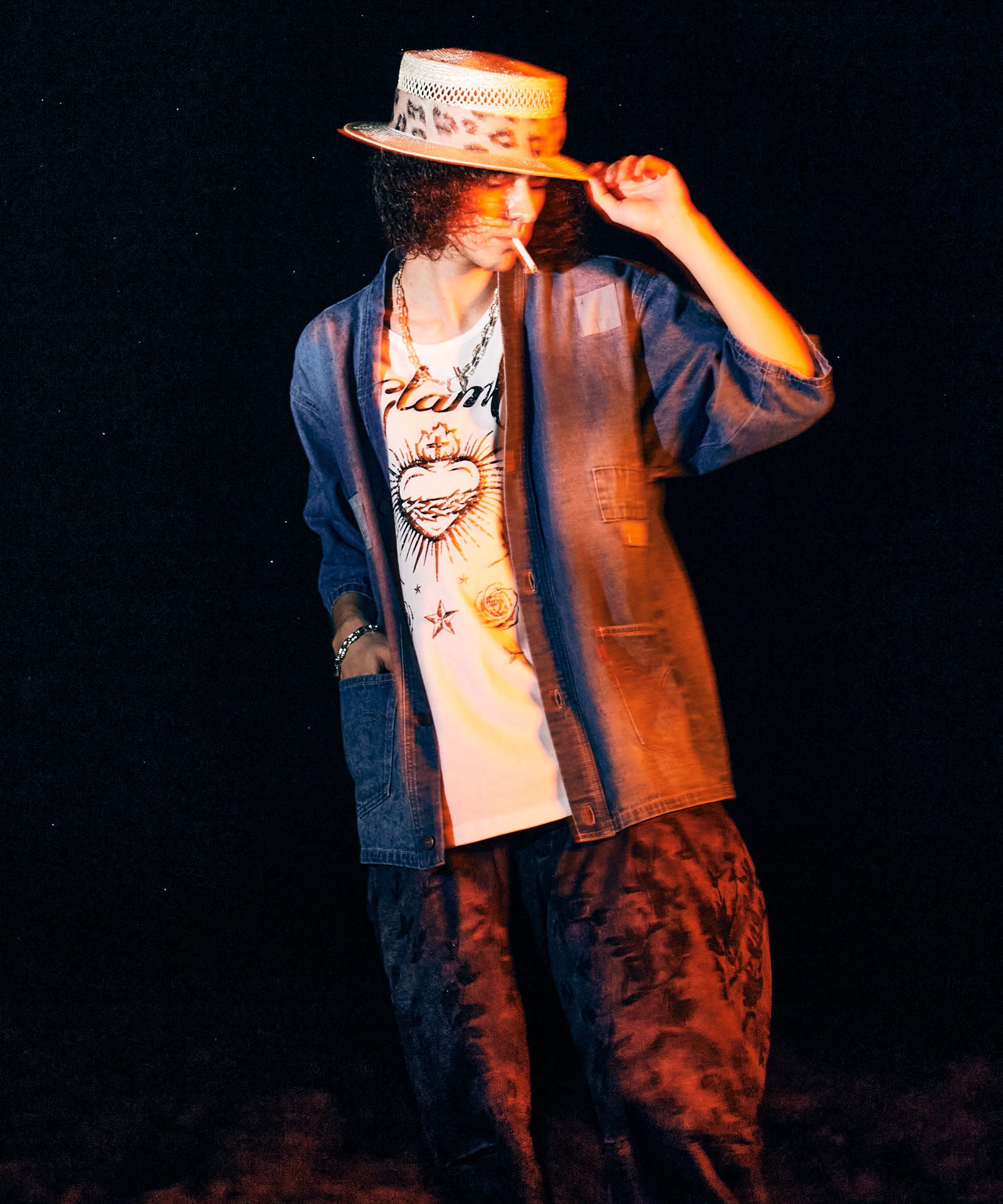 H:175 / C:83 / W:66 / H:87 着用サイズ:L