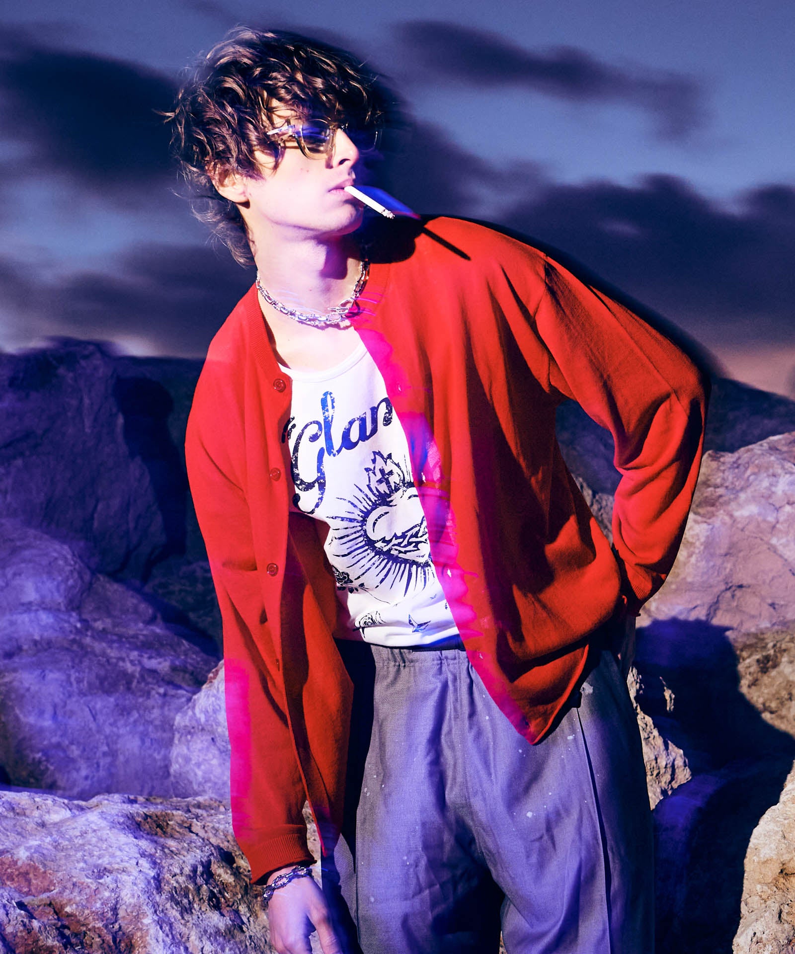 H:186 / C:89 / W:71 / H:92 着用サイズ:L