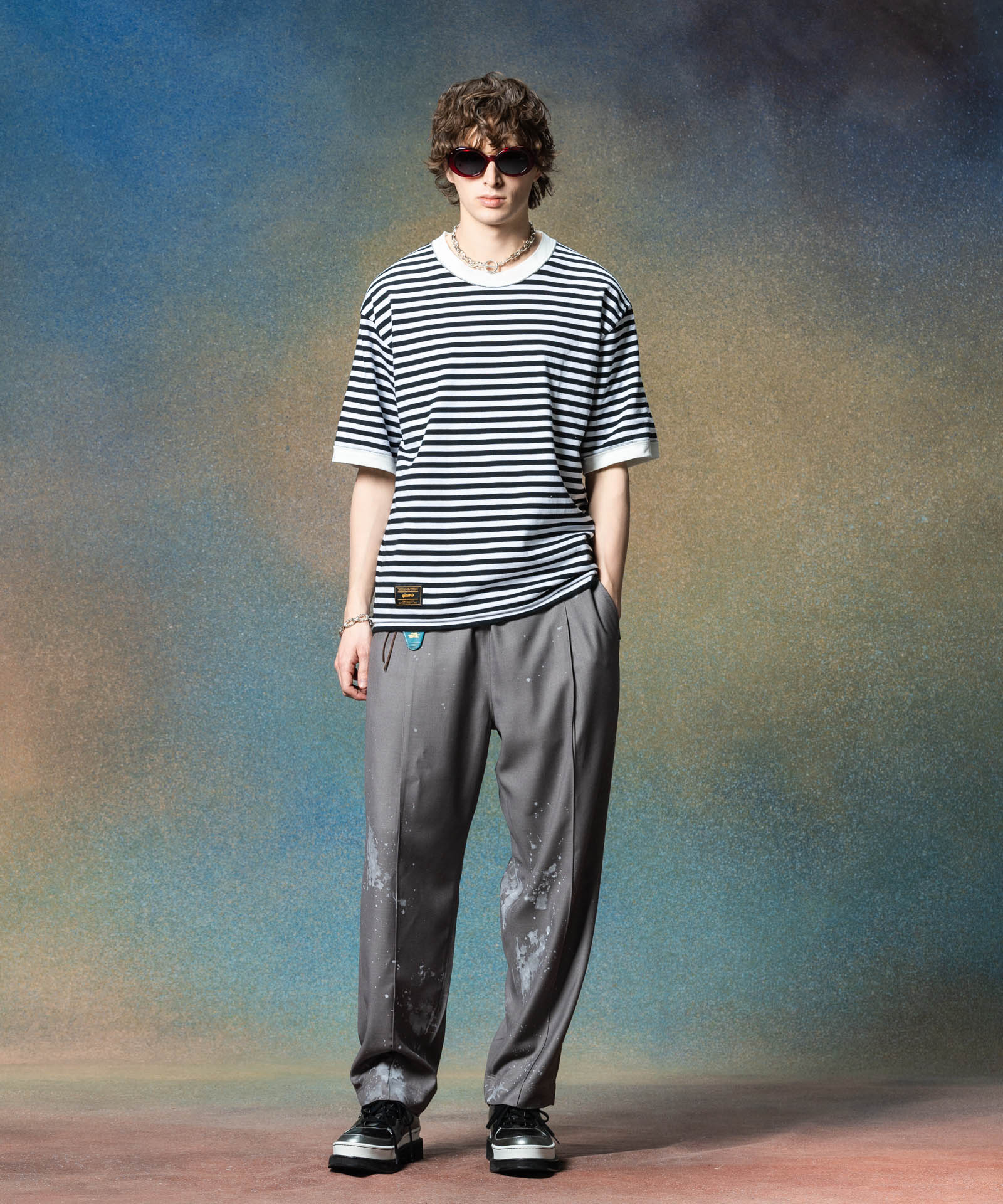 H:186 / C:89 / W:71 / H:92 着用サイズ:L