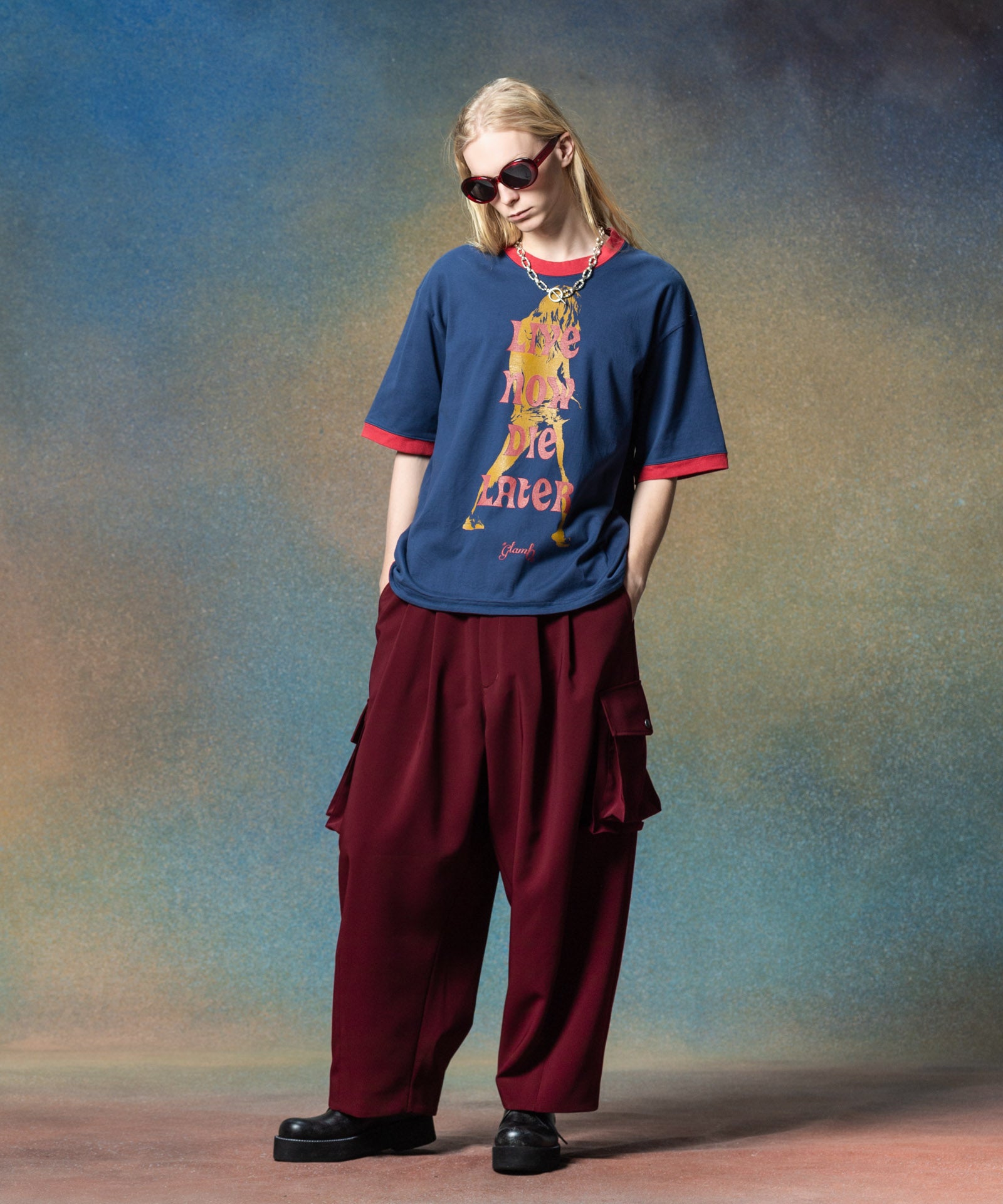 H:185 / C:78 / W:64 / H:88 着用サイズ:L