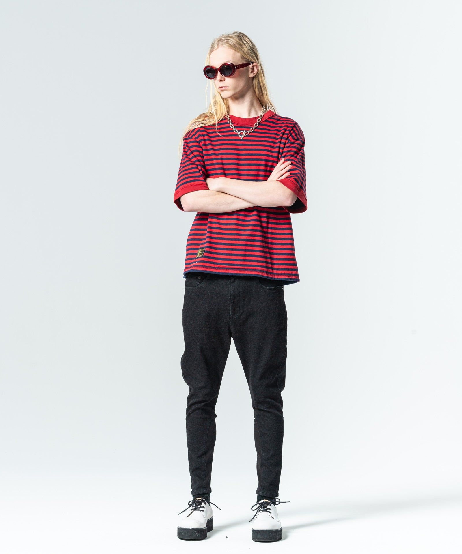 H:185 / C:78 / W:64 / H:88 着用サイズ:L