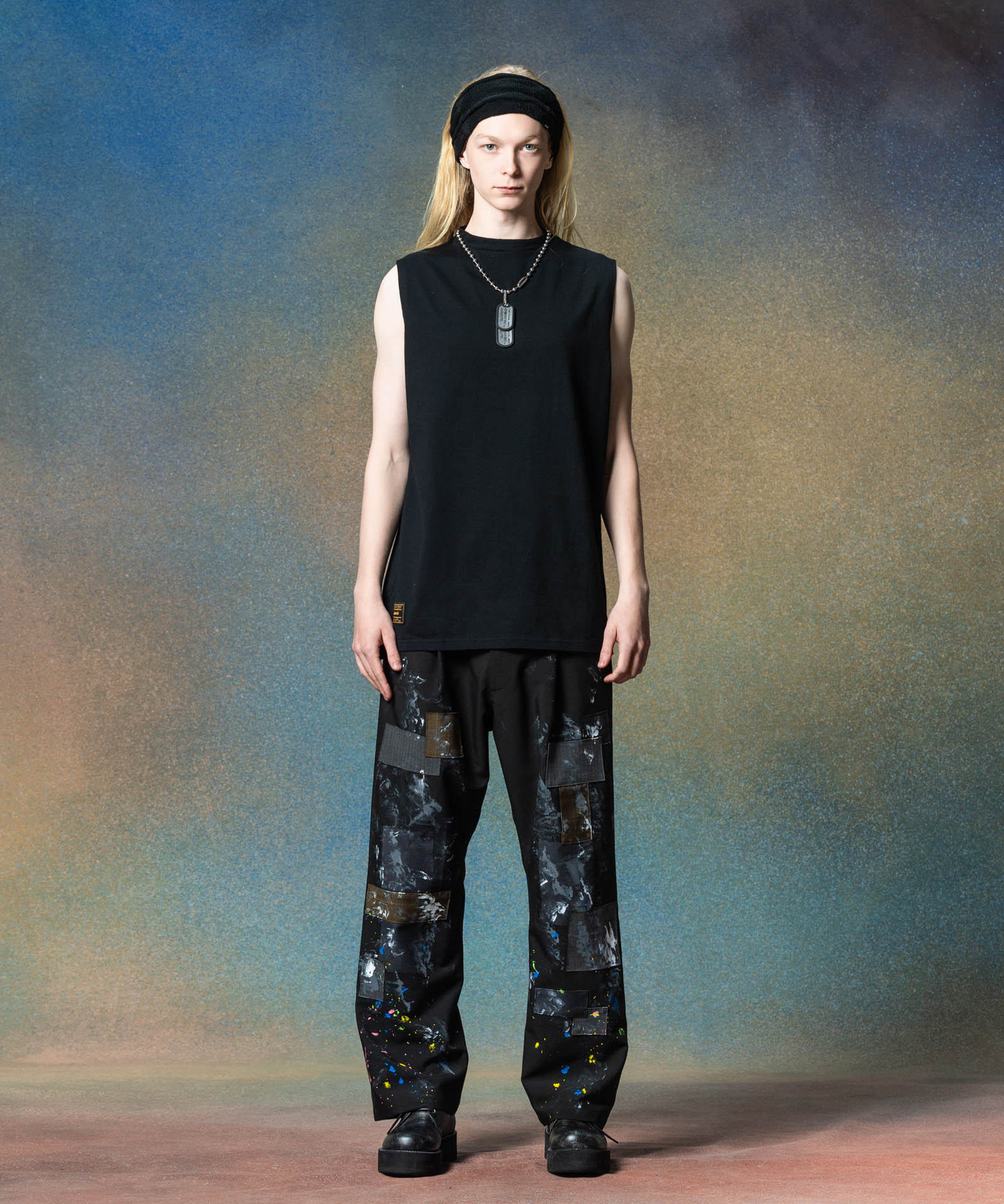 H:185 / C:78 / W:64 / H:88 着用サイズ:L