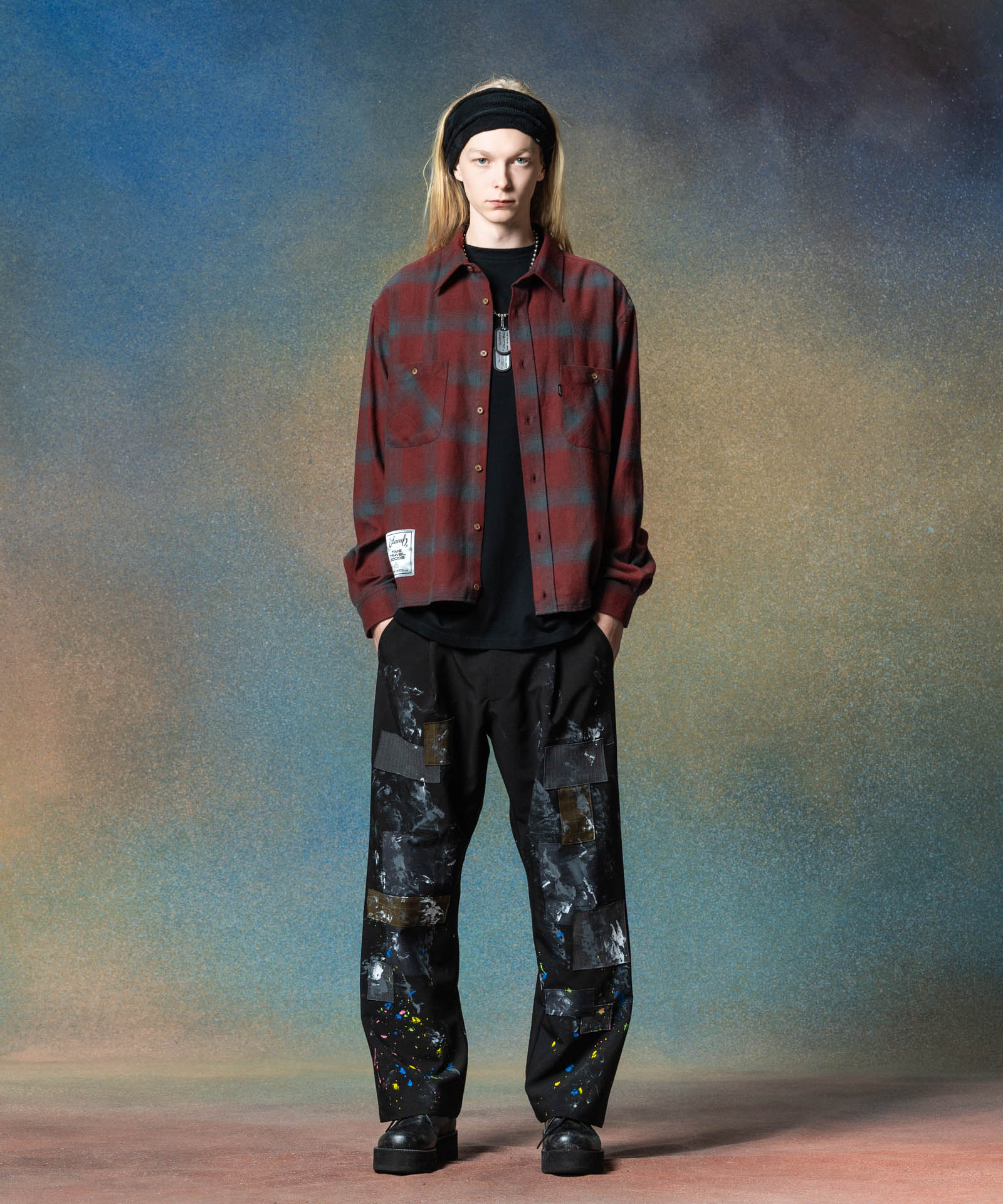 H:185 / C:78 / W:64 / H:88 着用サイズ:L