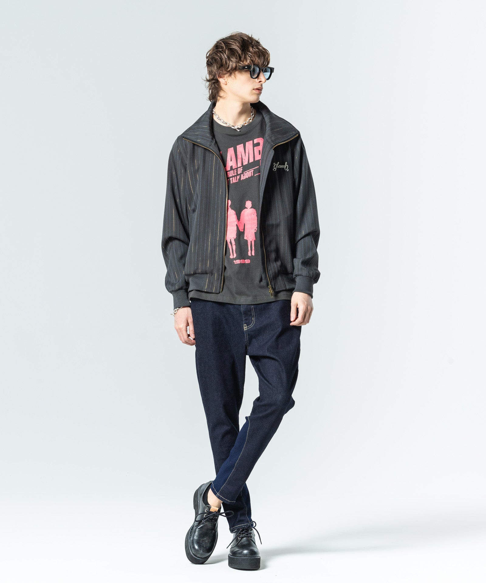 H:186 / C:89 / W:71 / H:92 着用サイズ:M