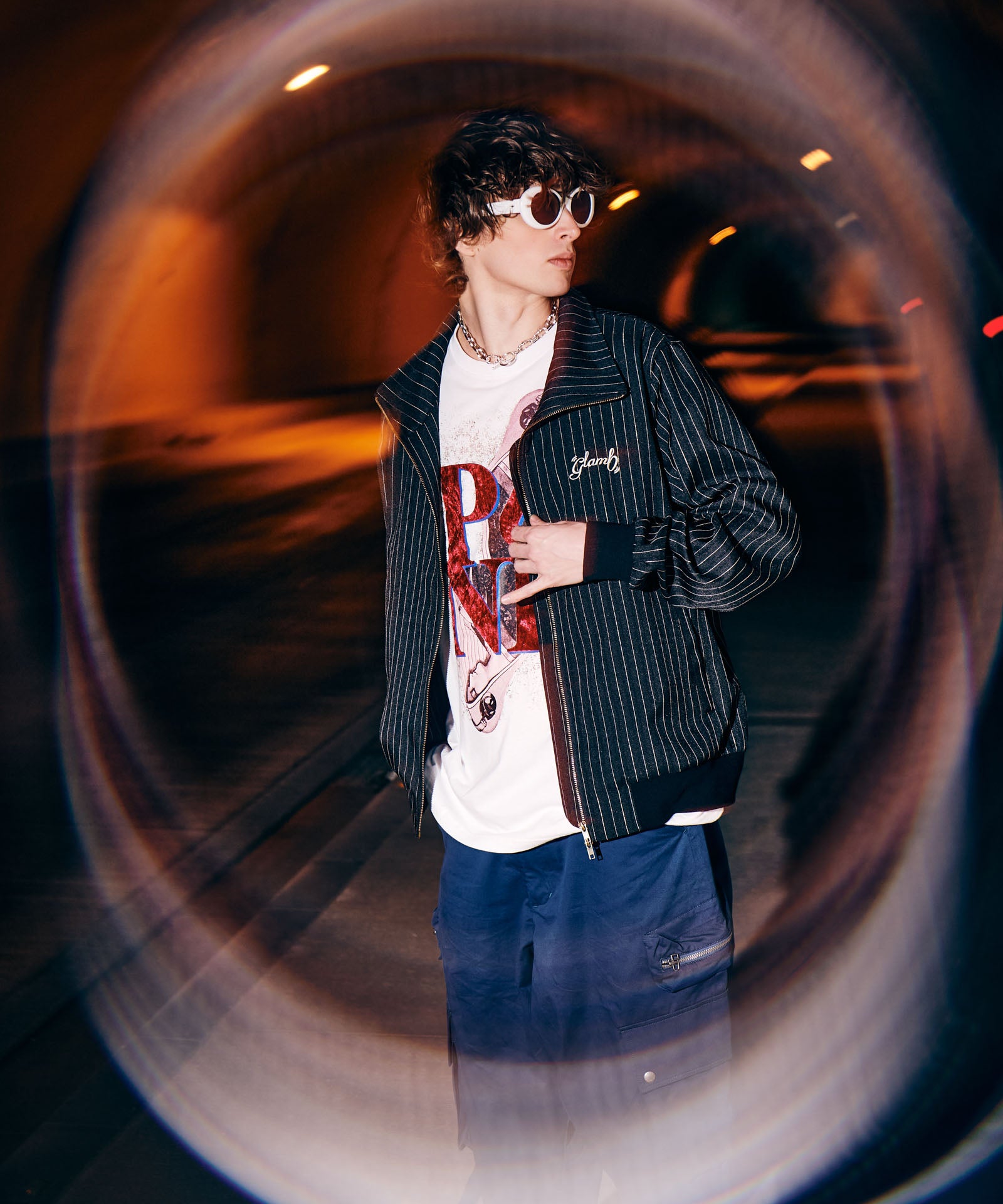 H:186 / C:89 / W:71 / H:92 着用サイズ:L