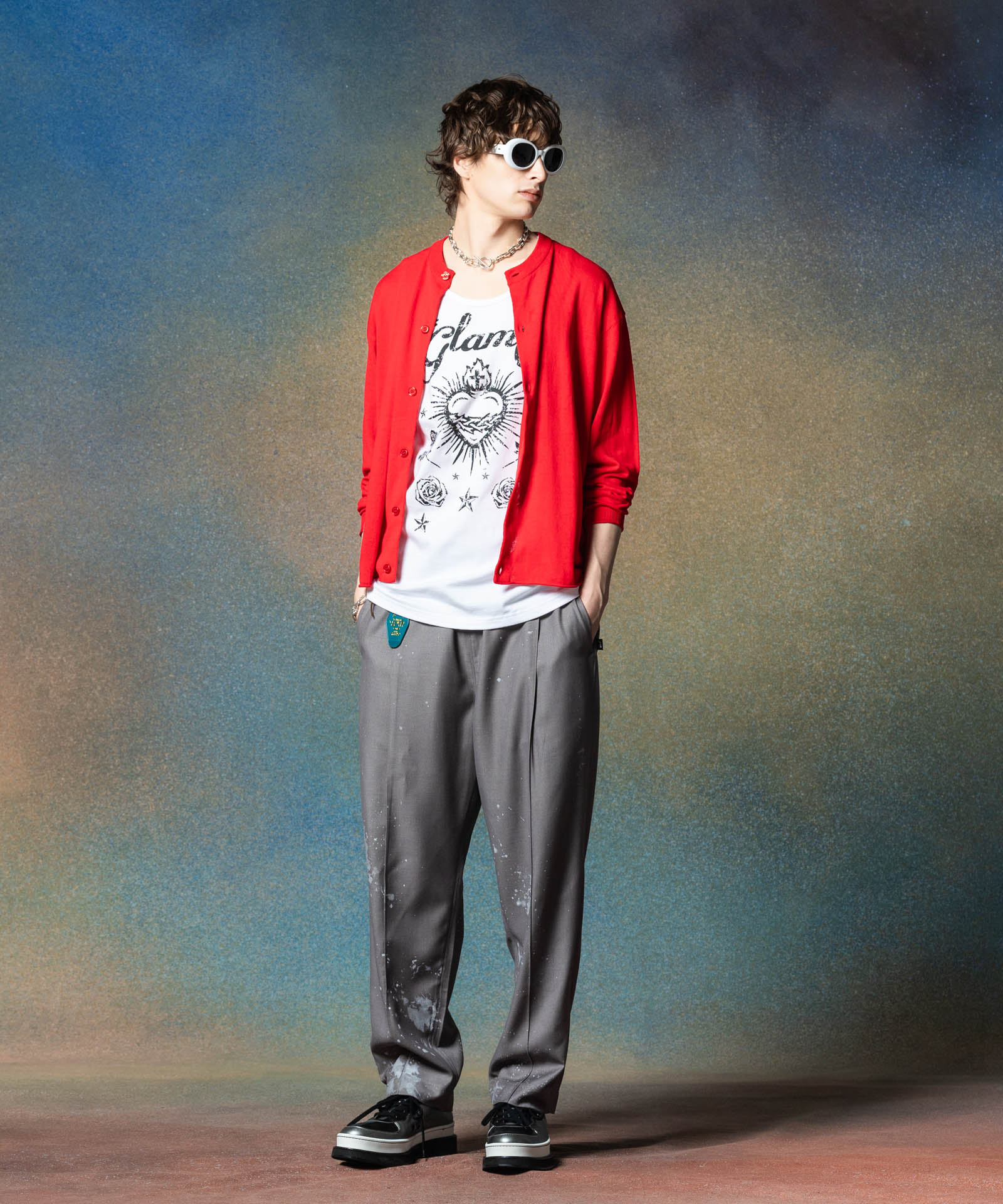 H:186 / C:89 / W:71 / H:92 着用サイズ:L