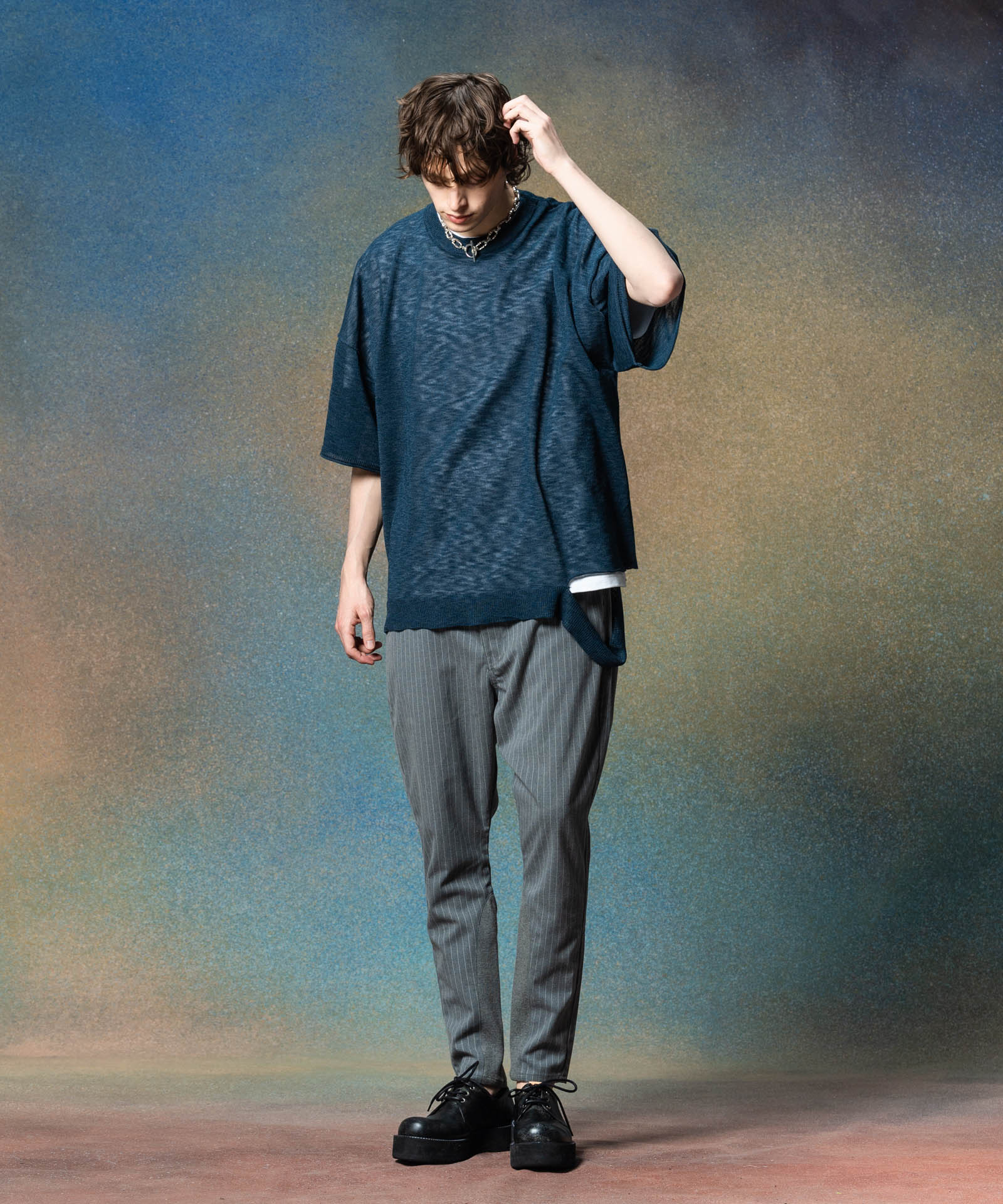 H:186 / C:89 / W:71 / H:92 着用サイズ:M