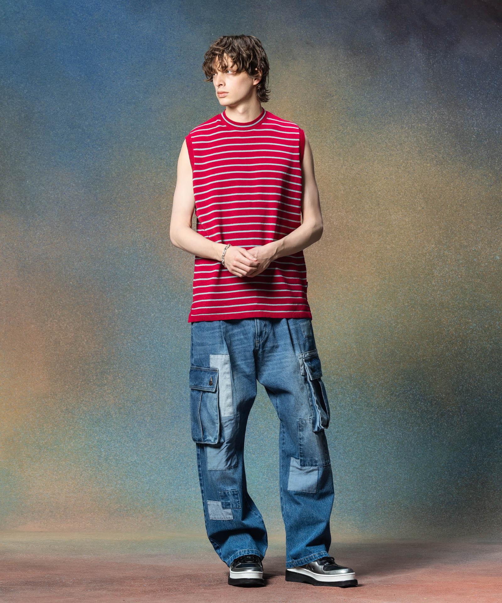 H:186 / C:89 / W:71 / H:92 着用サイズ:L