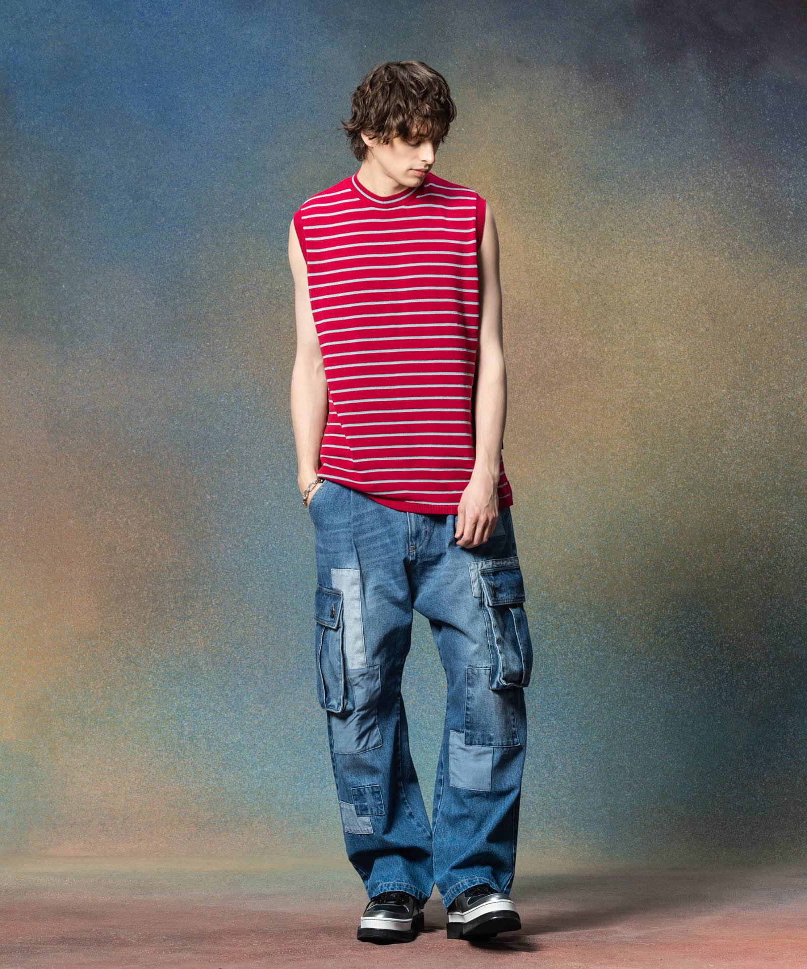 H:186 / C:89 / W:71 / H:92 着用サイズ:L