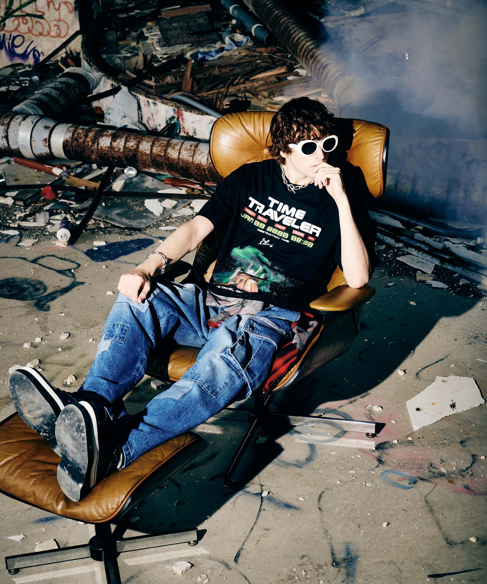 H:186 / C:89 / W:71 / H:92 着用サイズ:L