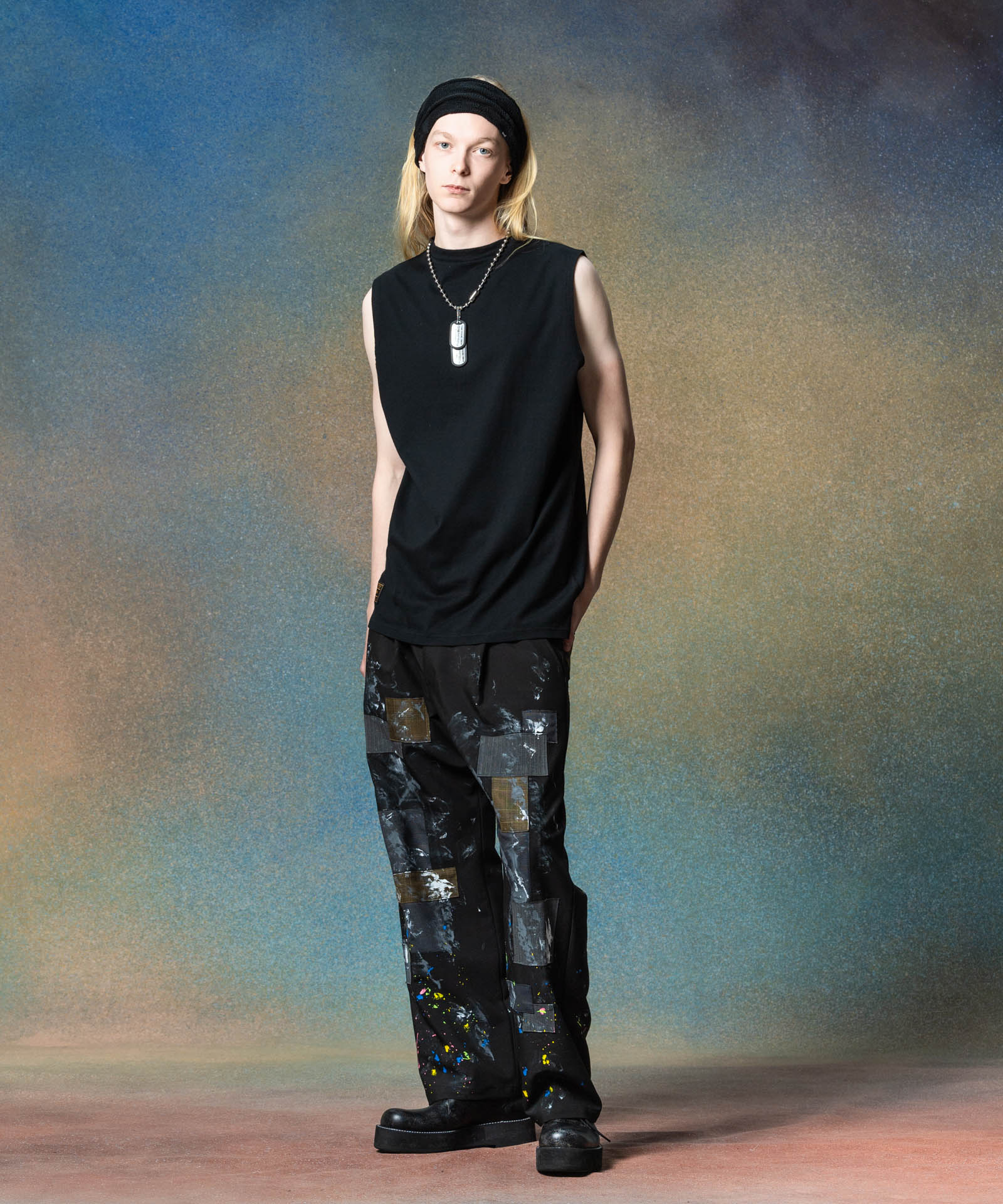 H:185 / C:78 / W:64 / H:88 着用サイズ:M