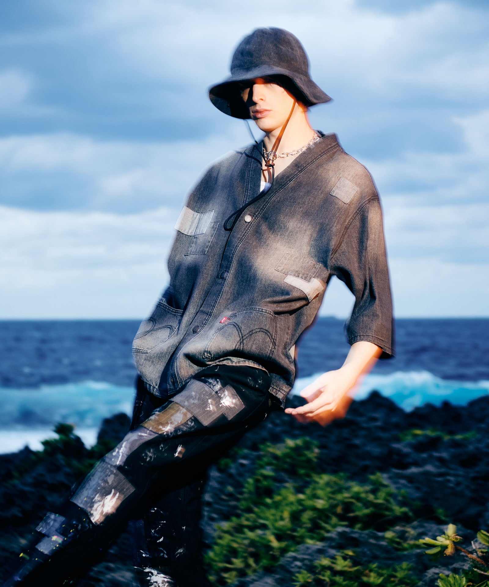 H:186 / C:89 / W:71 / H:92 着用サイズ:M