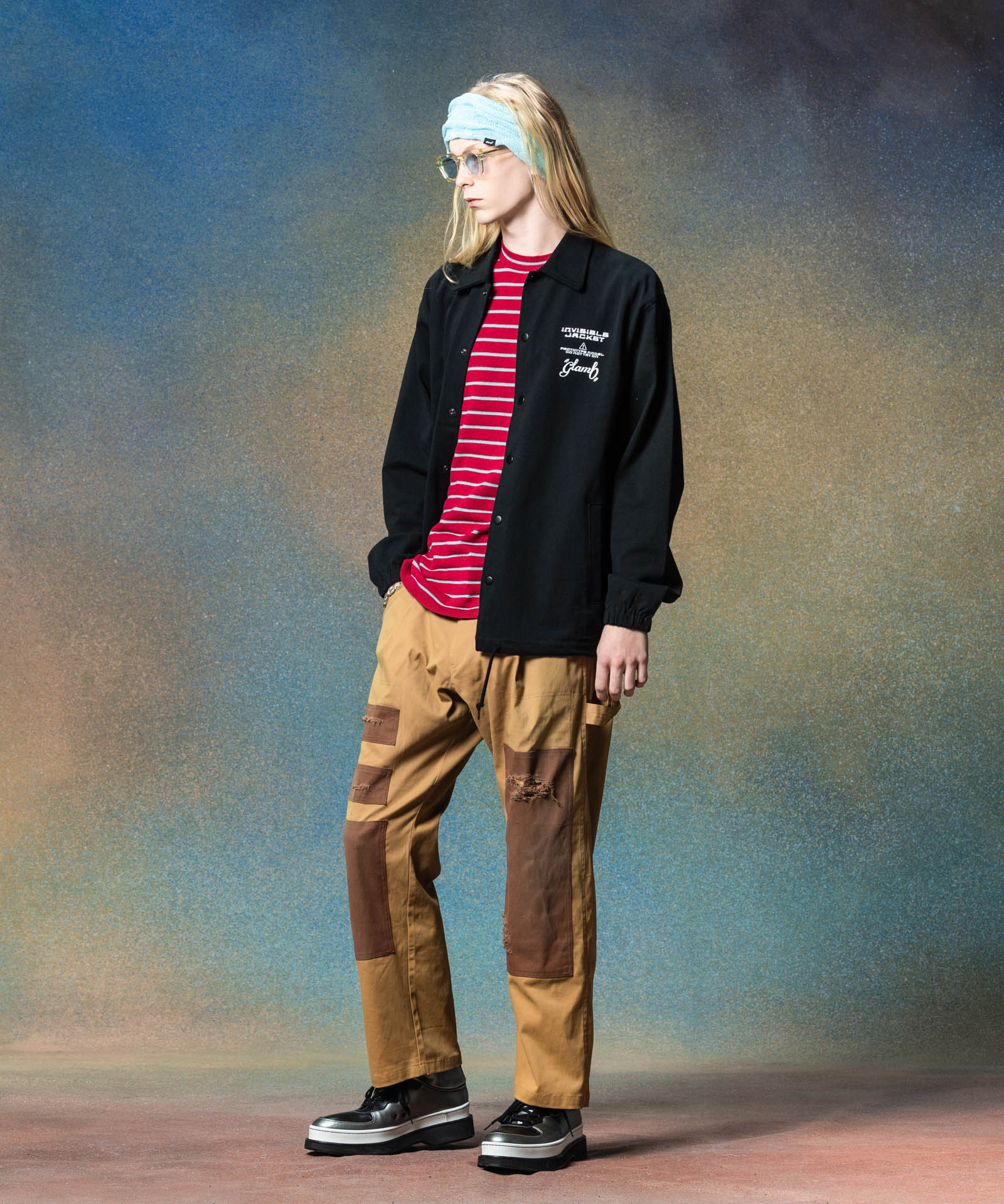 H:185 / C:78 / W:64 / H:88 着用サイズ:M