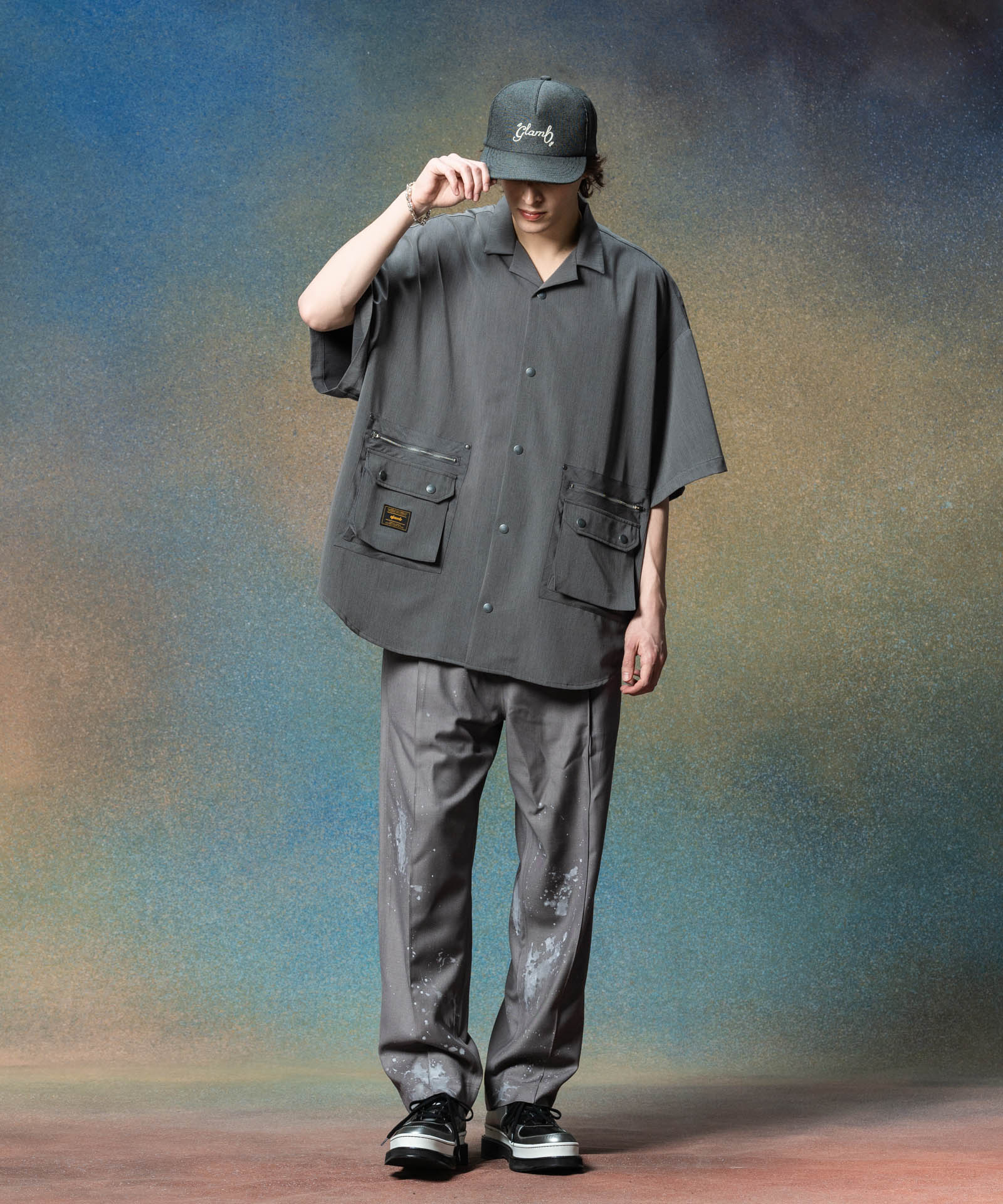 H:186 / C:89 / W:71 / H:92 着用サイズ:L