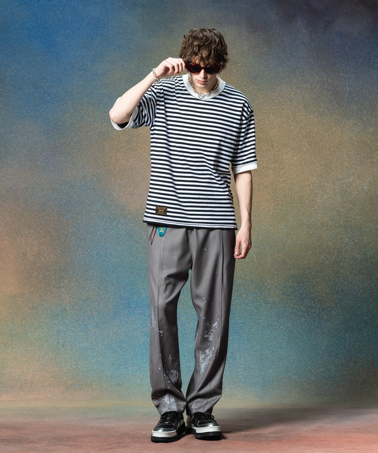 H:186 / C:89 / W:71 / H:92 着用サイズ:L