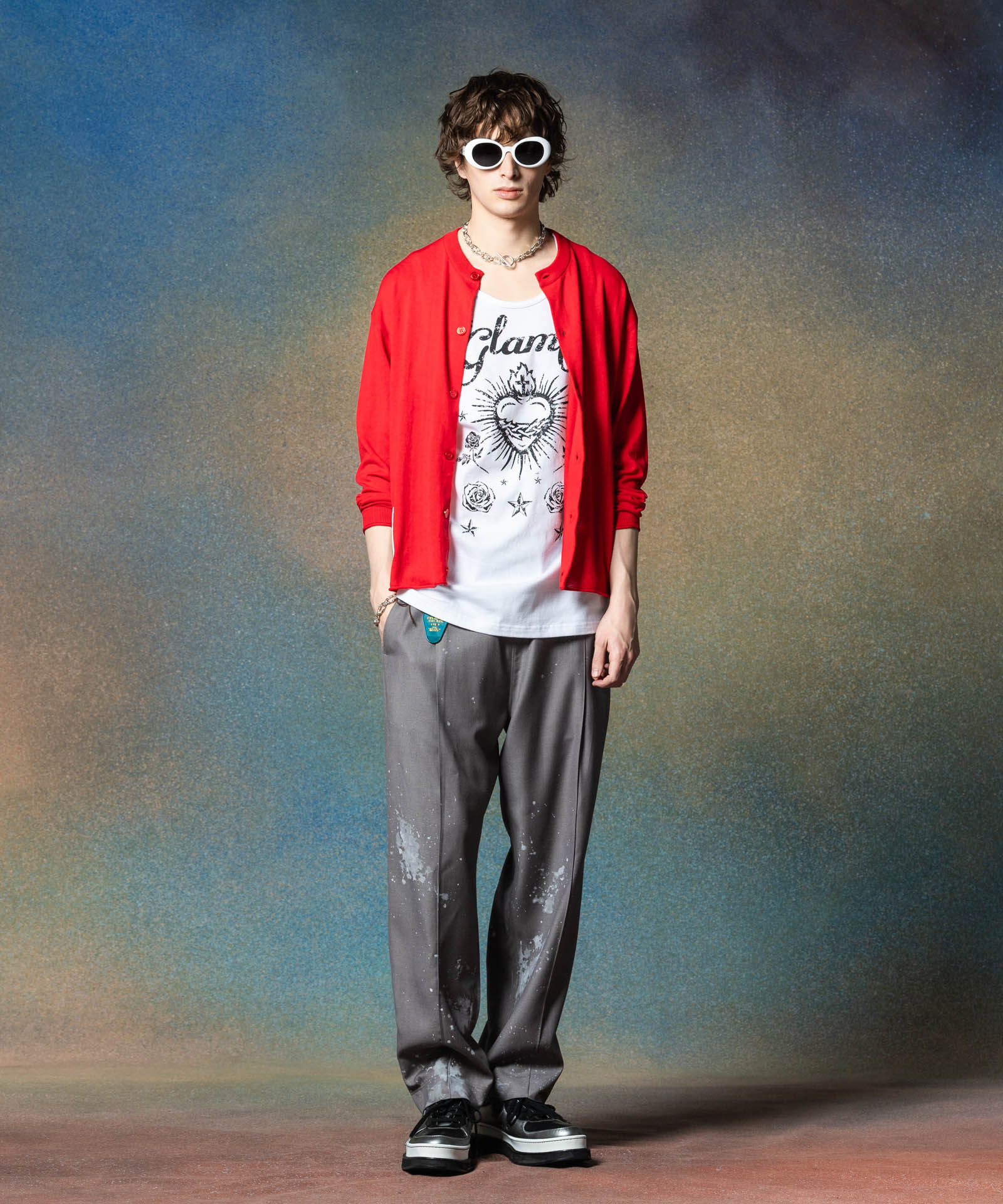 H:186 / C:89 / W:71 / H:92 着用サイズ:L