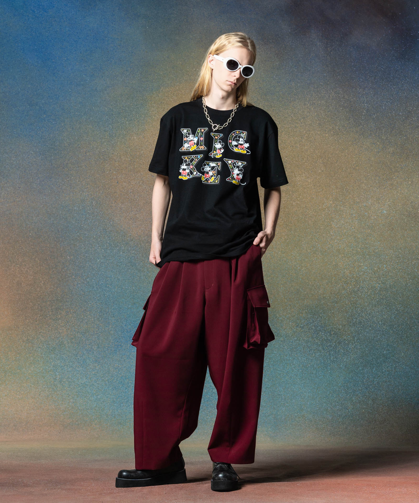 H:185 / C:78 / W:64 / H:88 着用サイズ:M