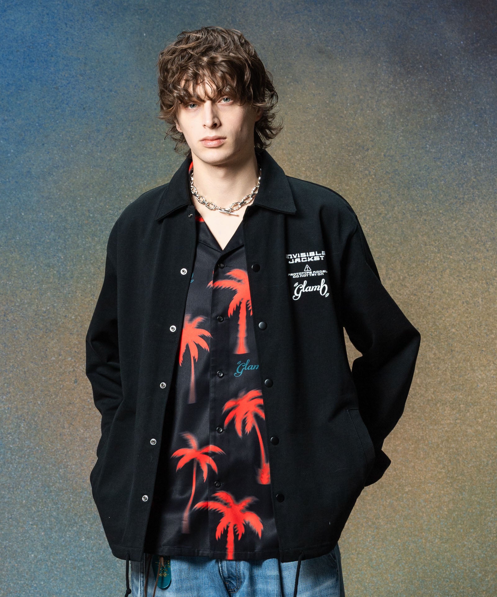 H:186 / C:89 / W:71 / H:92 着用サイズ:M