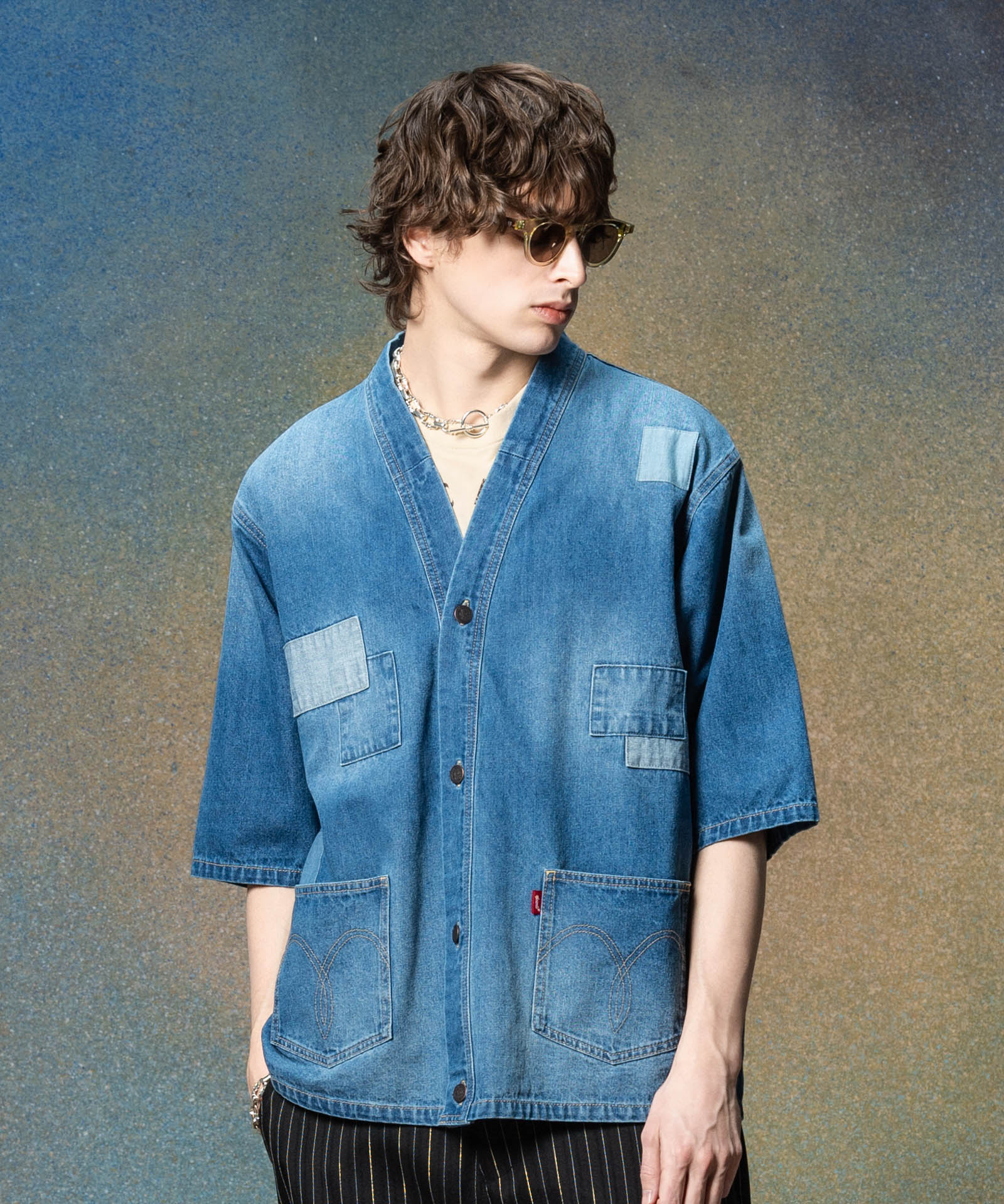 H:186 / C:89 / W:71 / H:92 着用サイズ:M