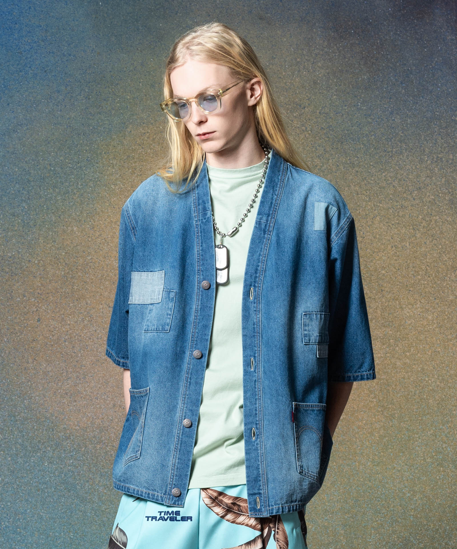 H:185 / C:78 / W:64 / H:88 着用サイズ:M