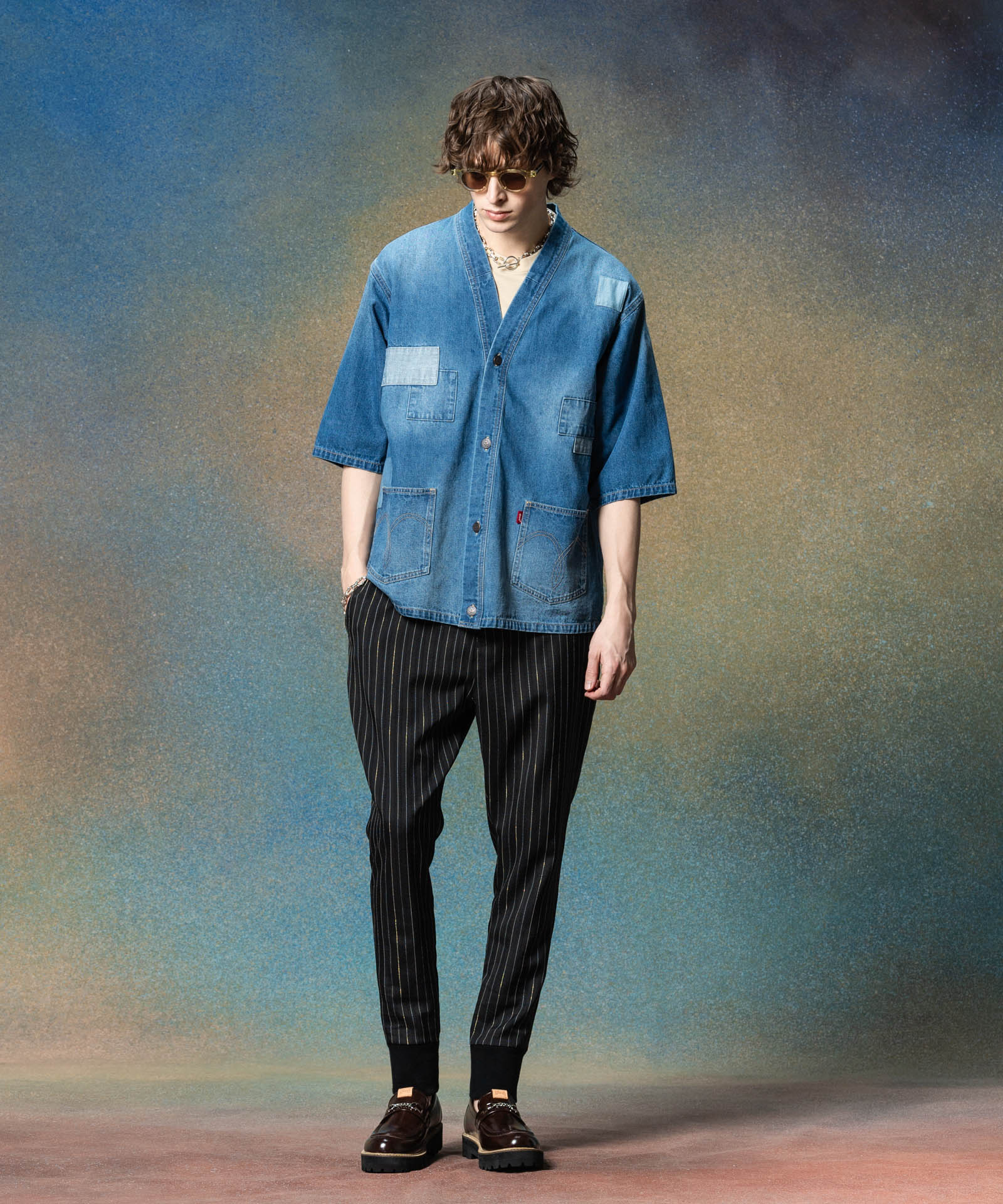 H:186 / C:89 / W:71 / H:92 着用サイズ:M