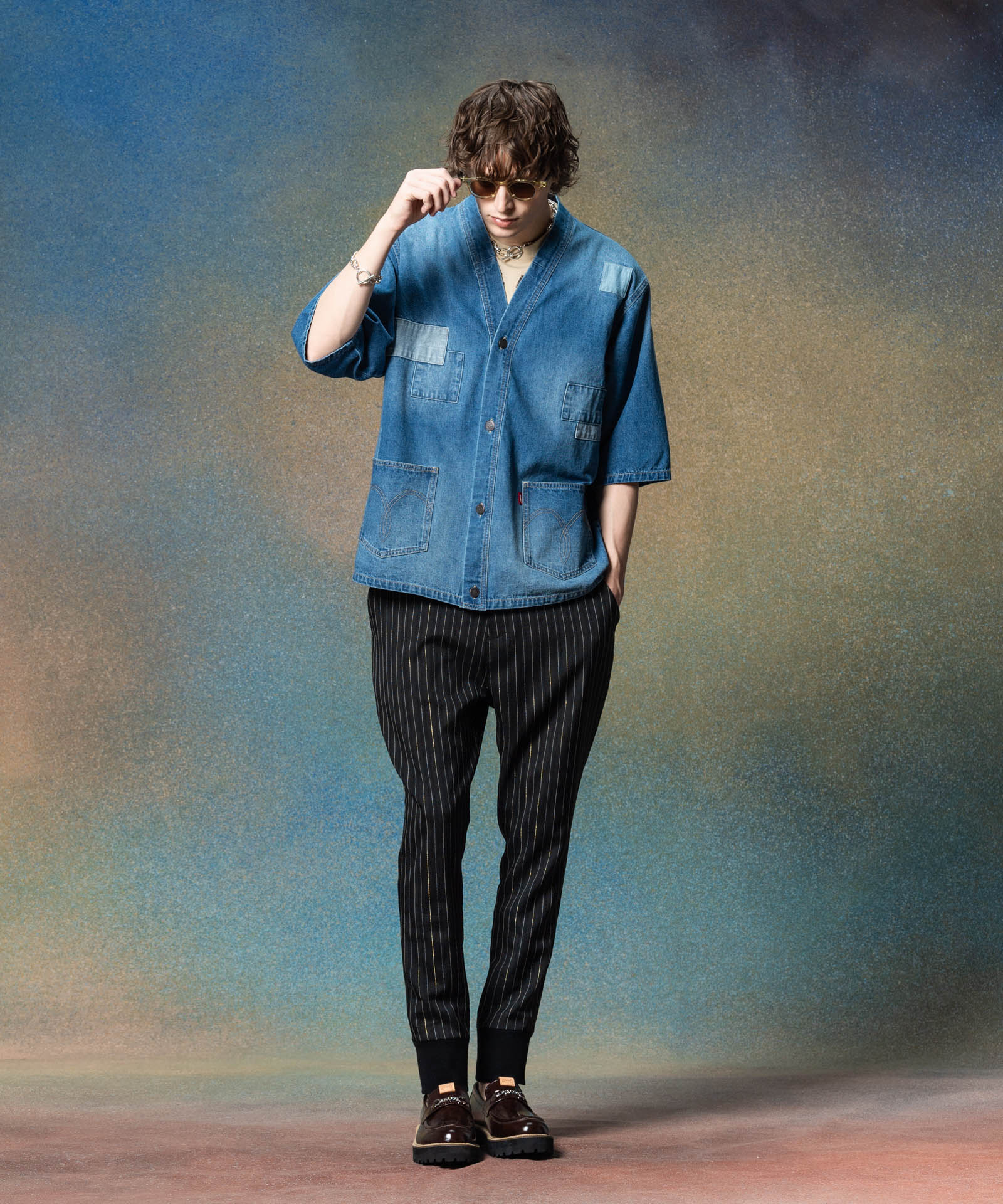 H:186 / C:89 / W:71 / H:92 着用サイズ:M