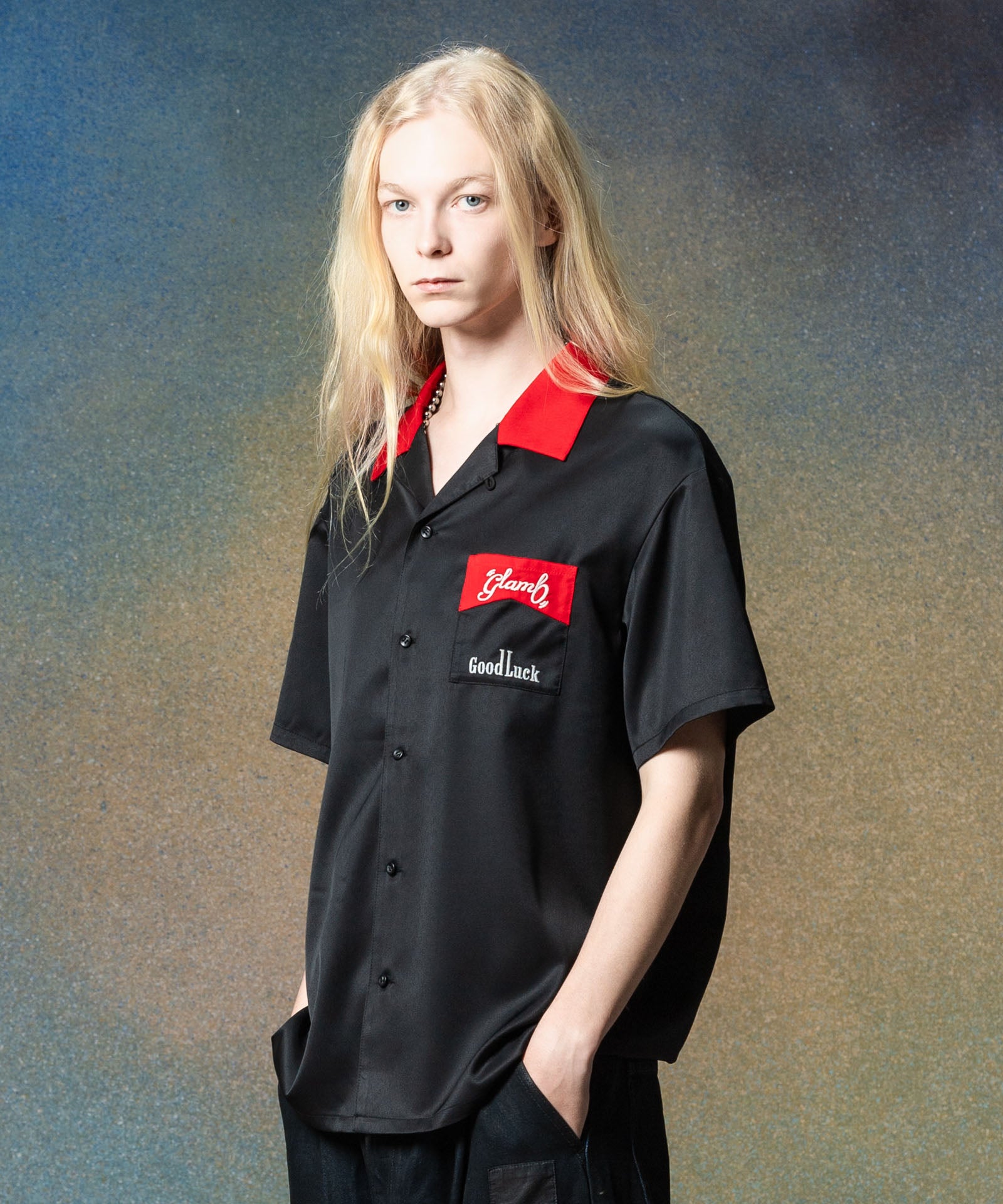 H:185 / C:78 / W:64 / H:88 着用サイズ:M