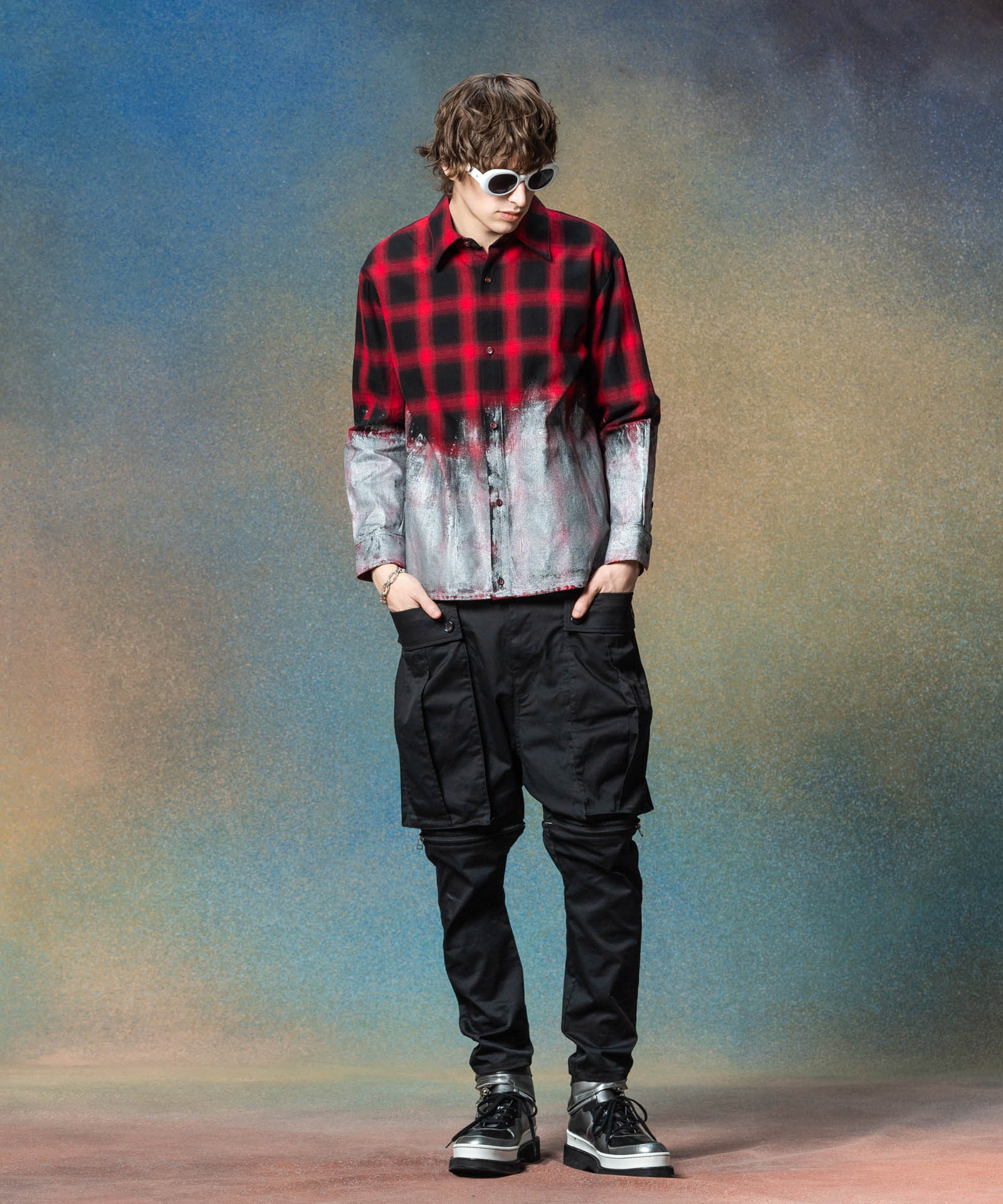 H:185 / C:78 / W:64 / H:88 着用サイズ:M