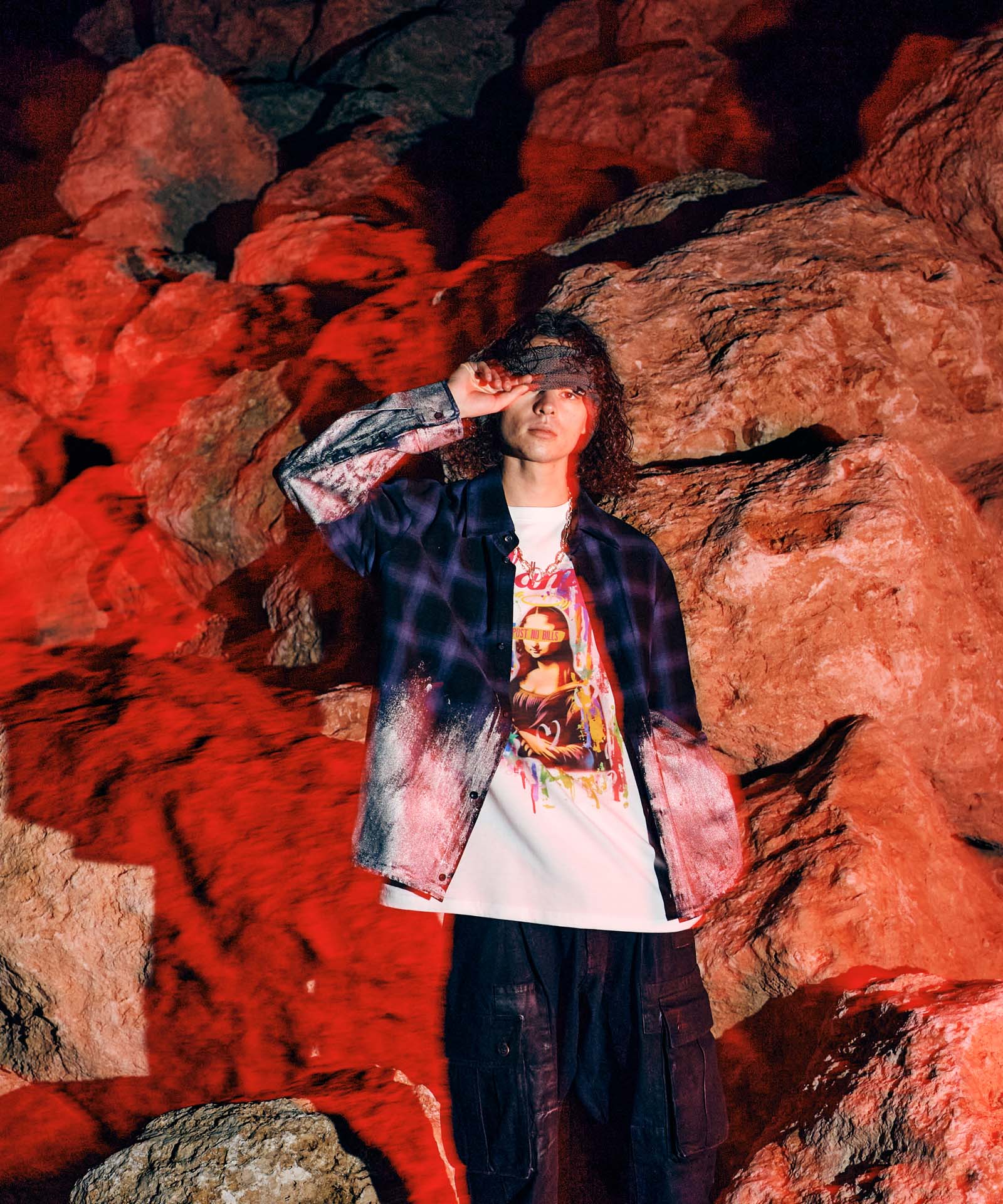 H:175 / C:83 / W:66 / H:87 着用サイズ:L