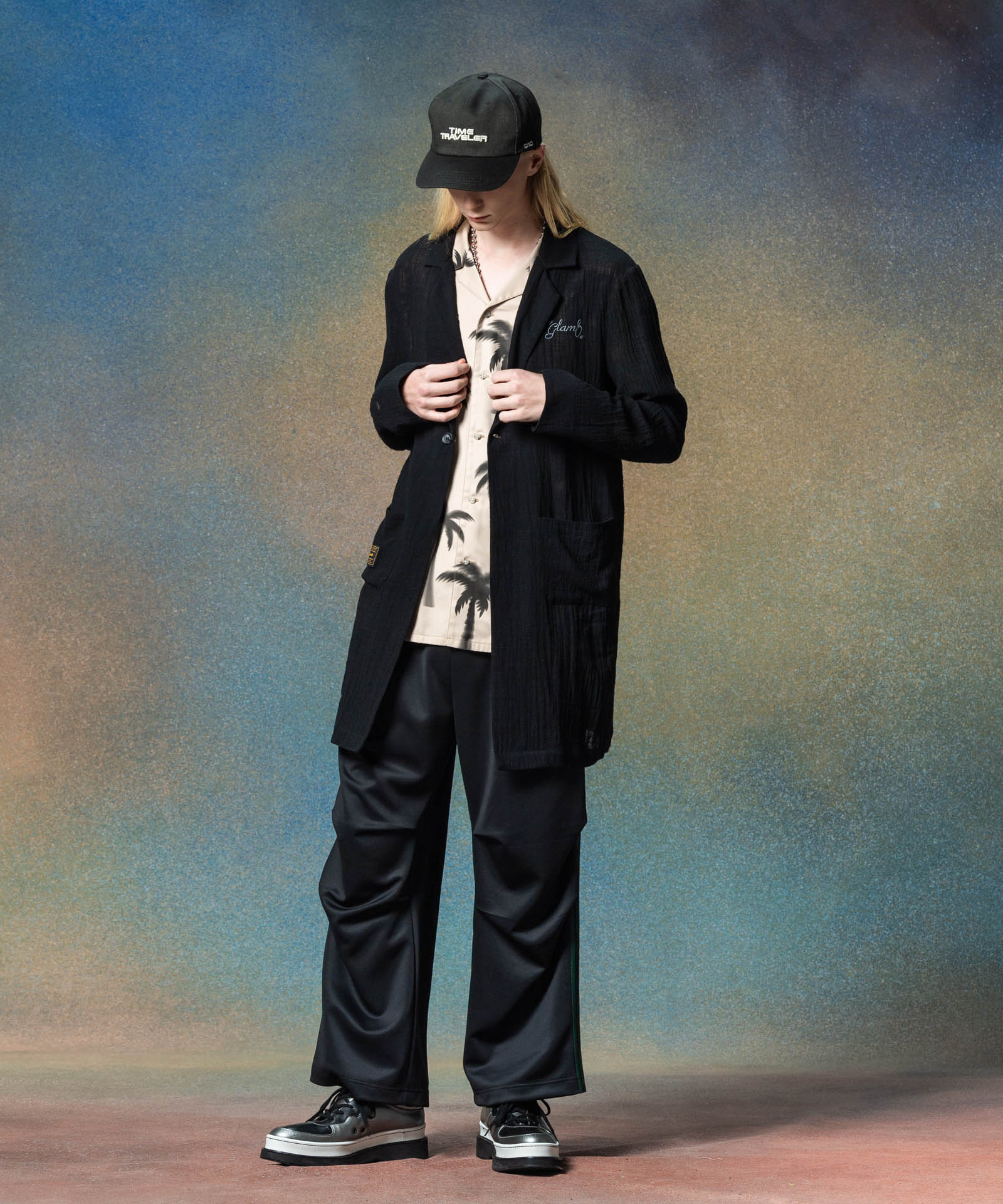 H:185 / C:78 / W:64 / H:88 着用サイズ:L