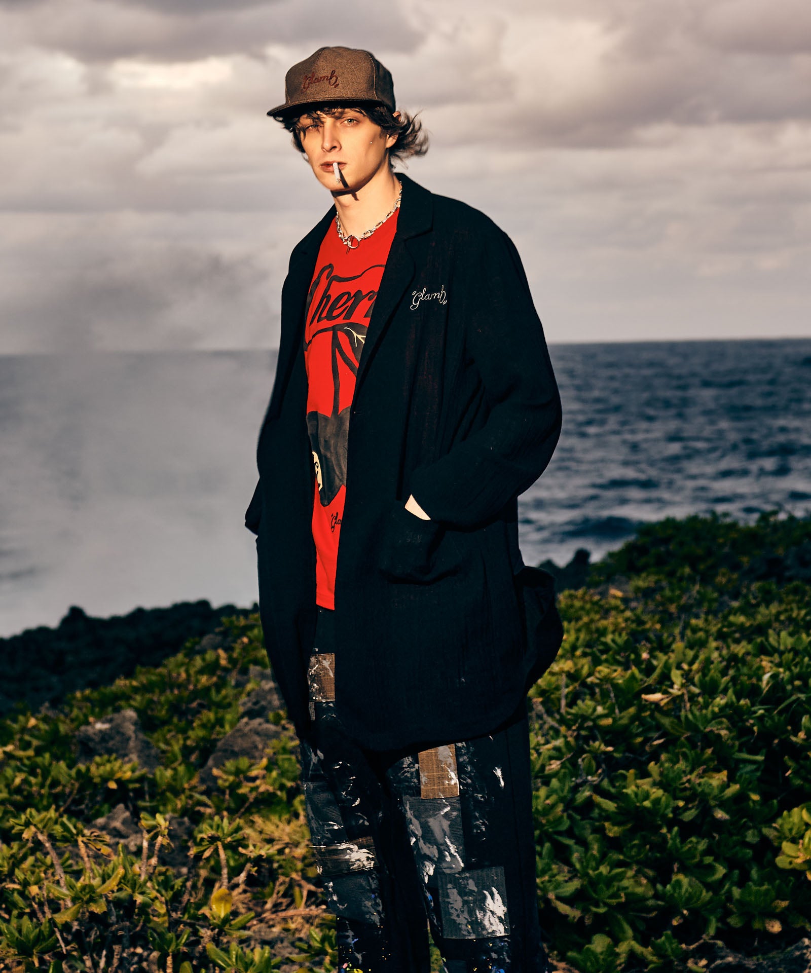 H:186 / C:89 / W:71 / H:92 着用サイズ:L