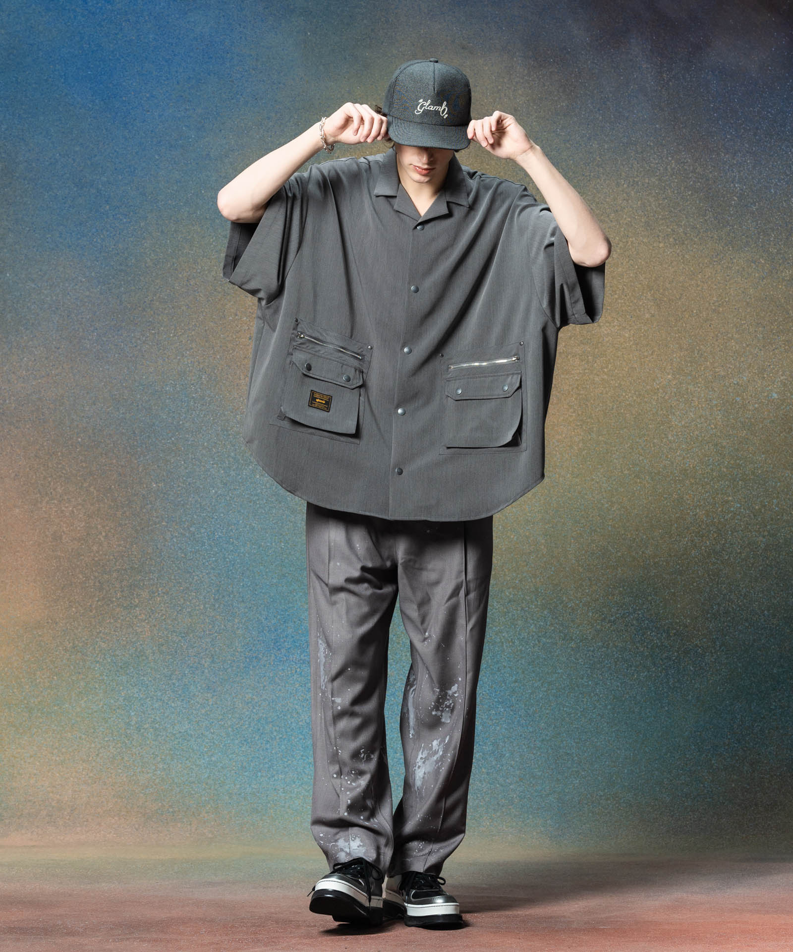 H:186 / C:89 / W:71 / H:92 着用サイズ:FREE