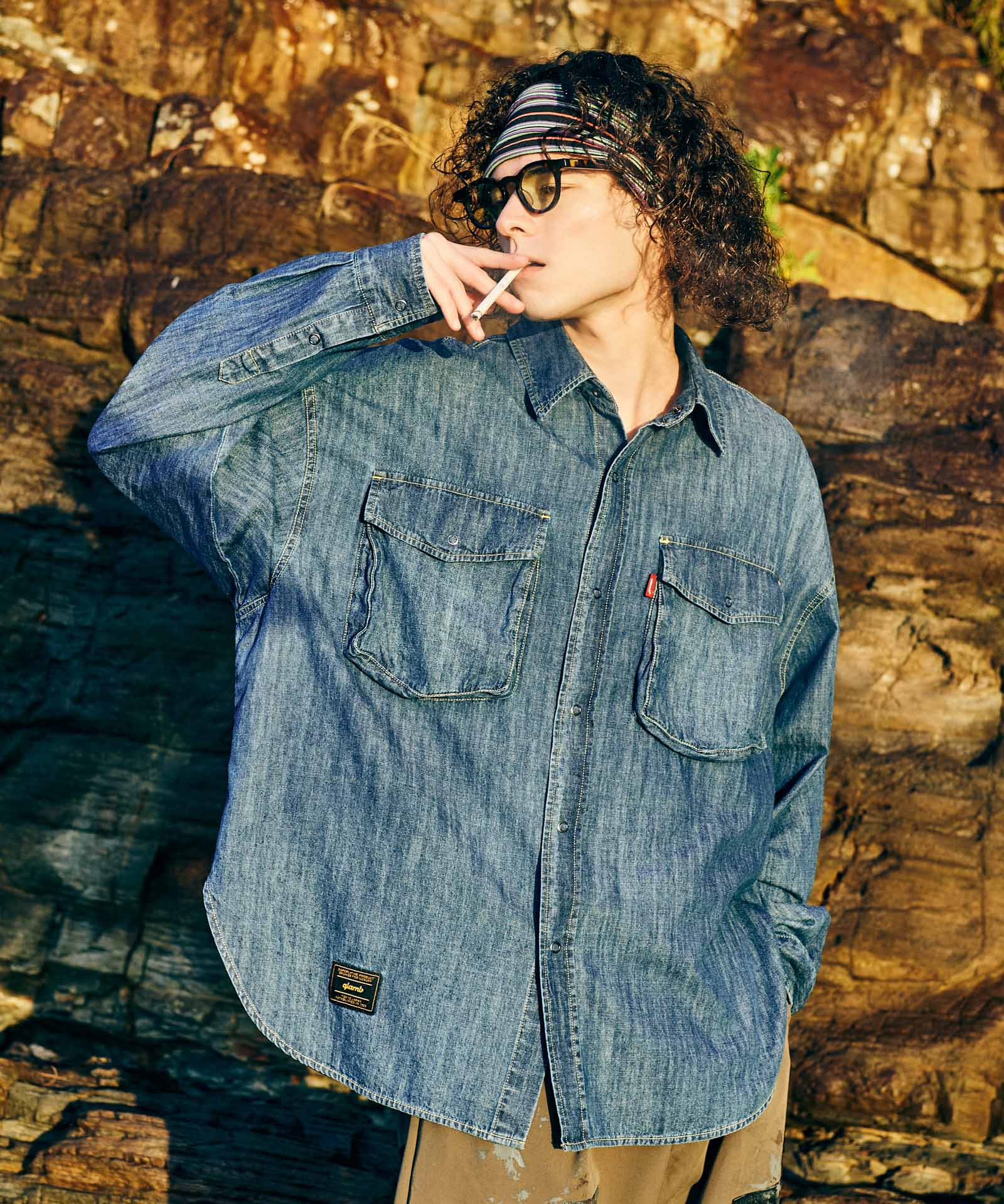 H:175 / C:83 / W:66 / H:87 着用サイズ:M