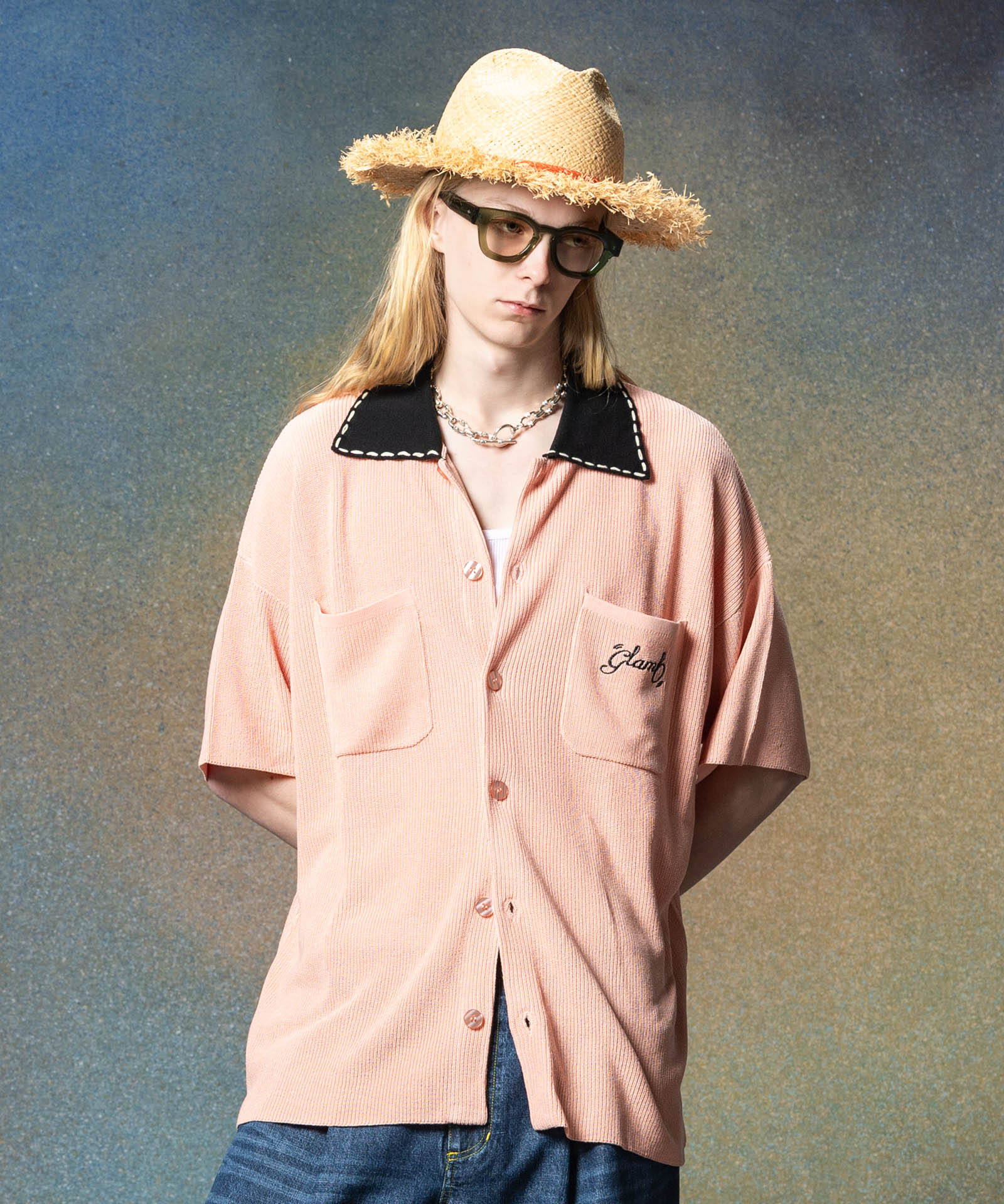 H:185 / C:78 / W:64 / H:88 着用サイズ:L