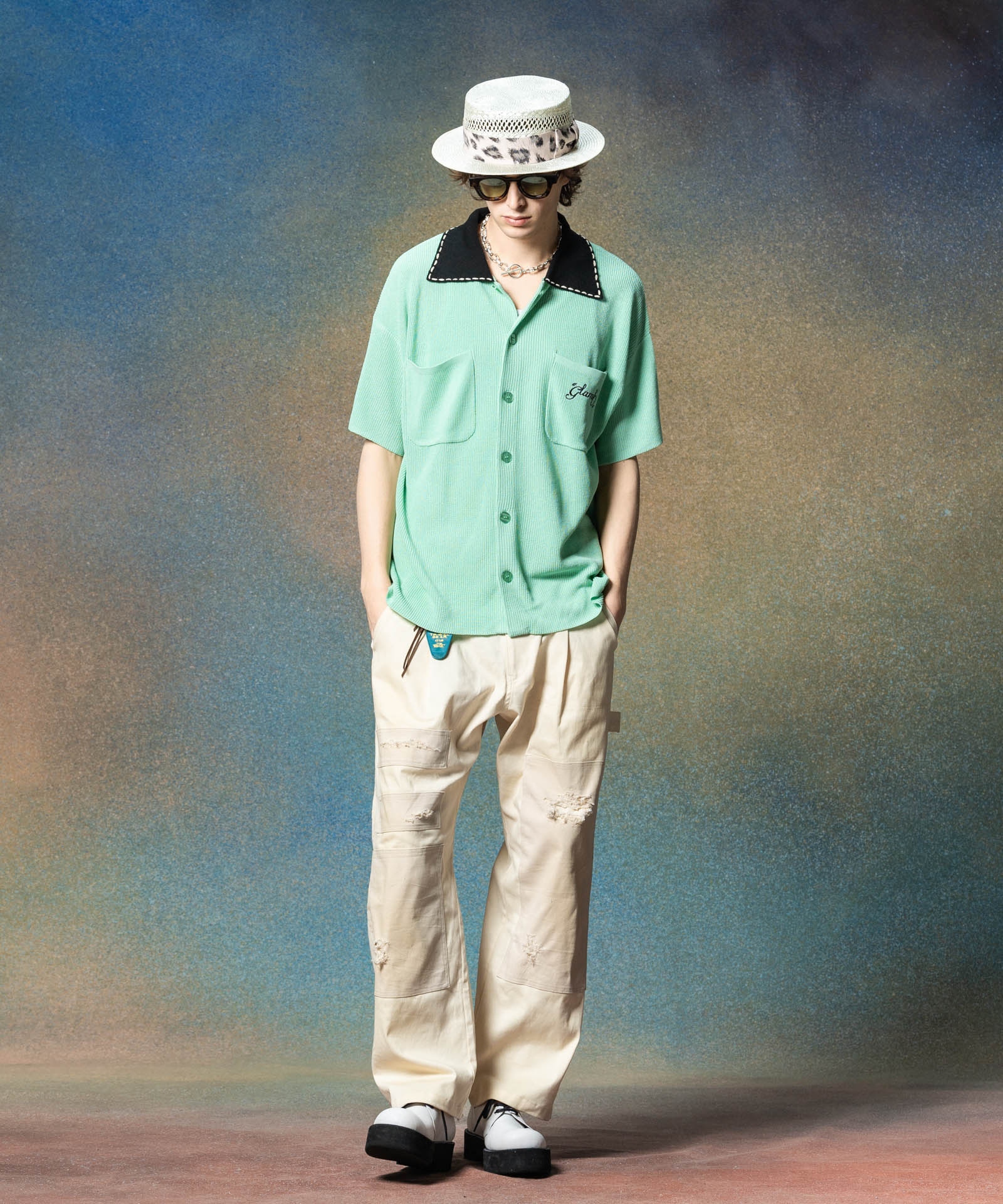 H:186 / C:89 / W:71 / H:92 着用サイズ:M