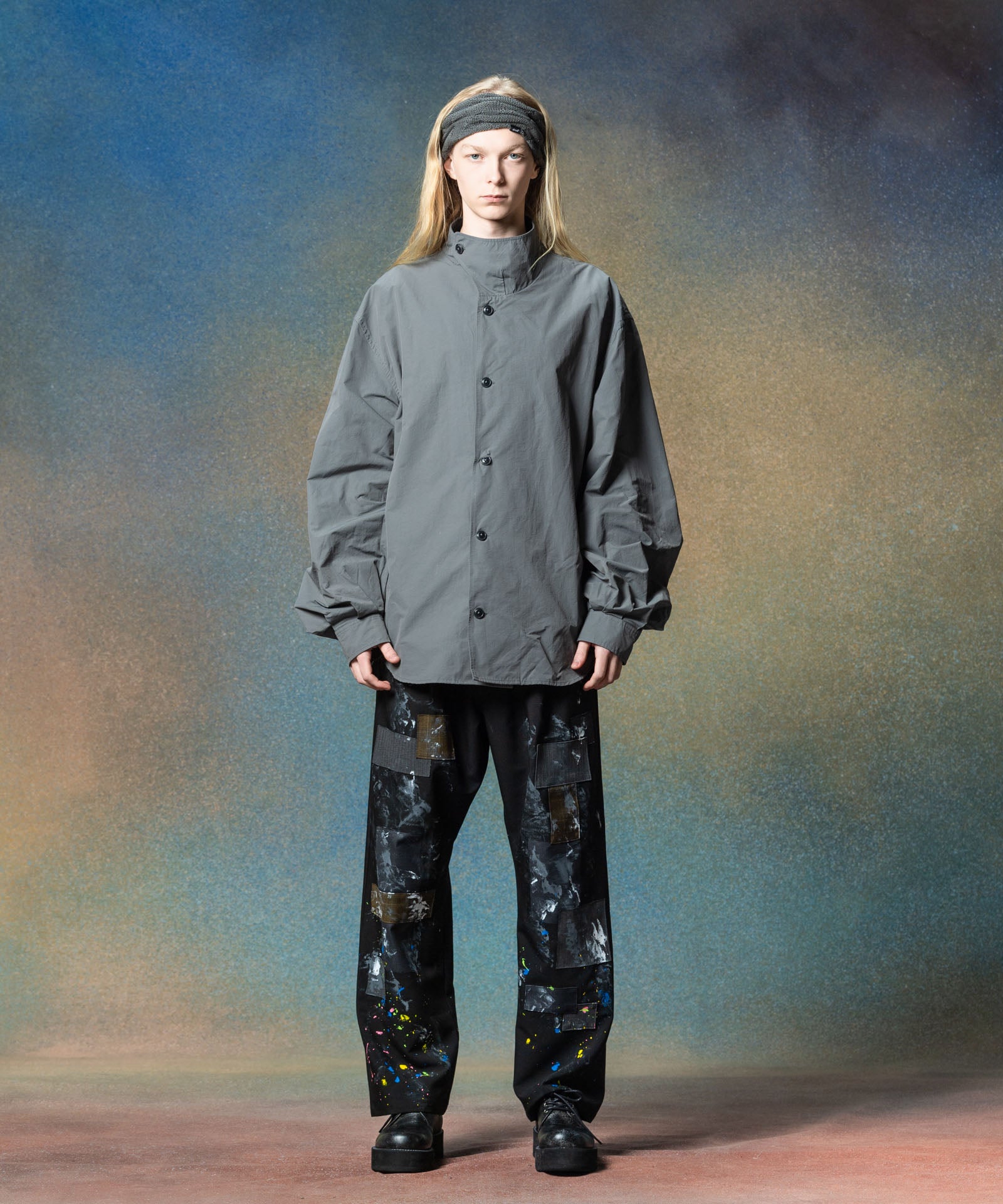 H:185 / C:78 / W:64 / H:88 着用サイズ:L