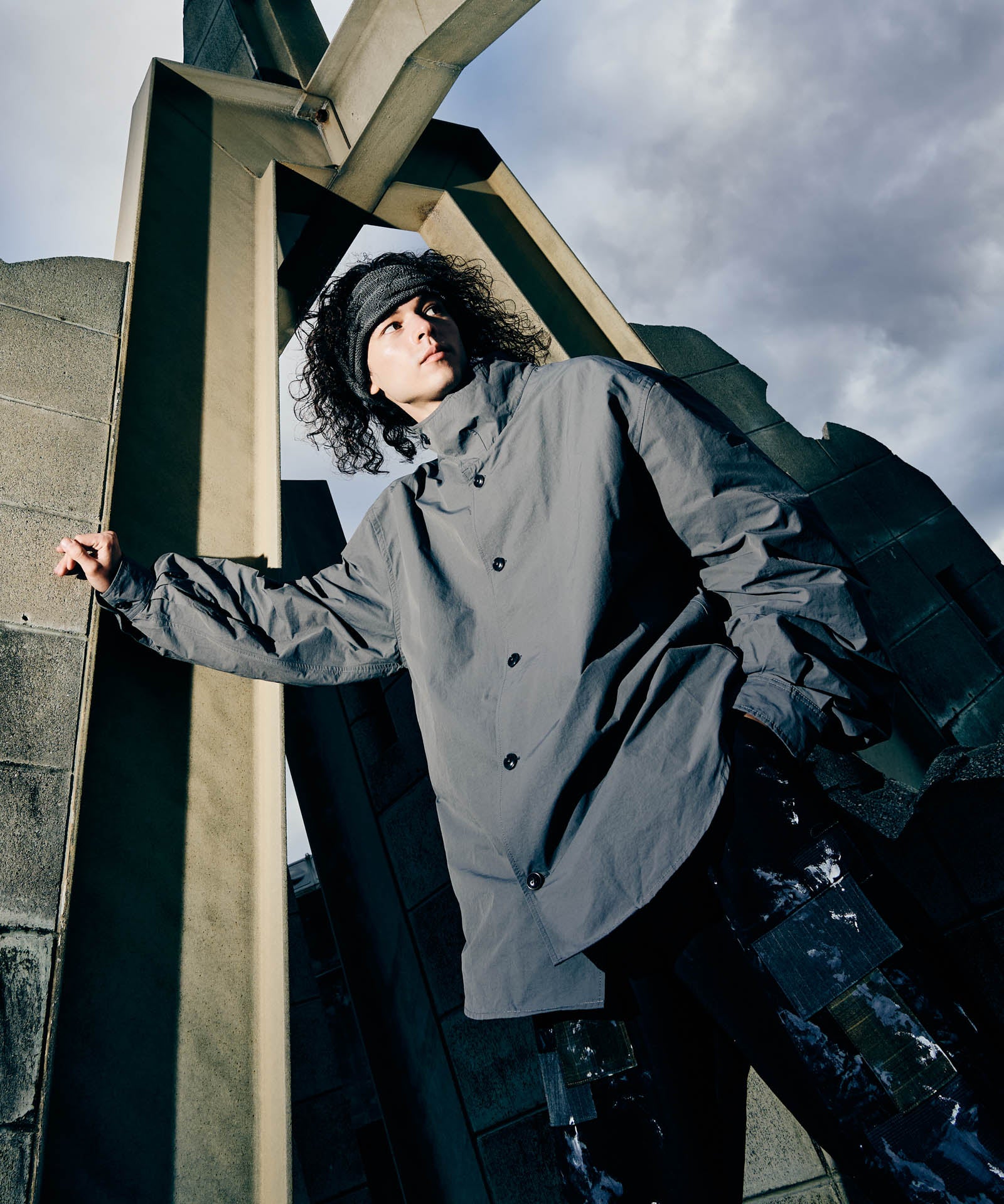 H:175 / C:83 / W:66 / H:87 着用サイズ:L