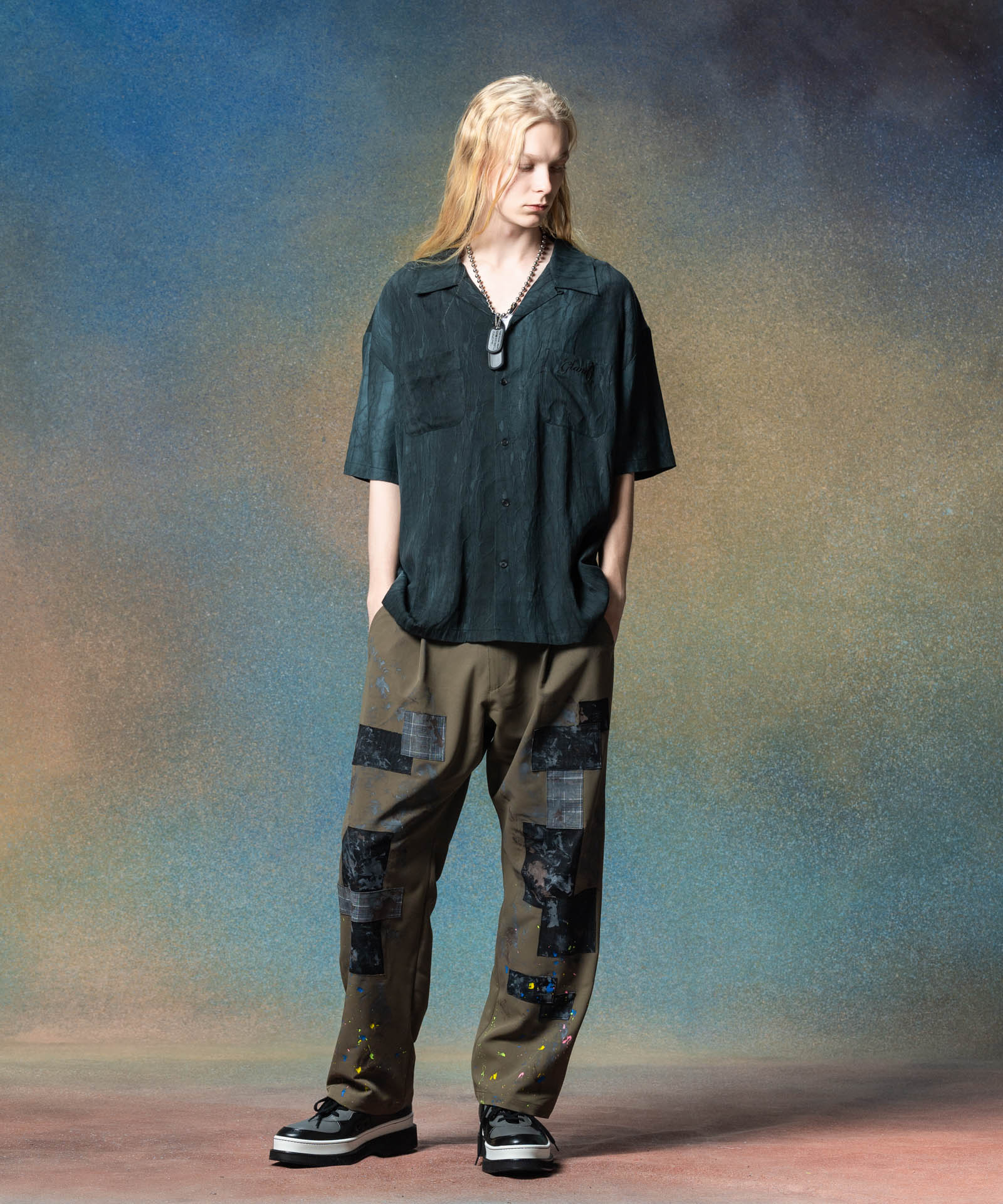 H:185 / C:78 / W:64 / H:88 着用サイズ:L