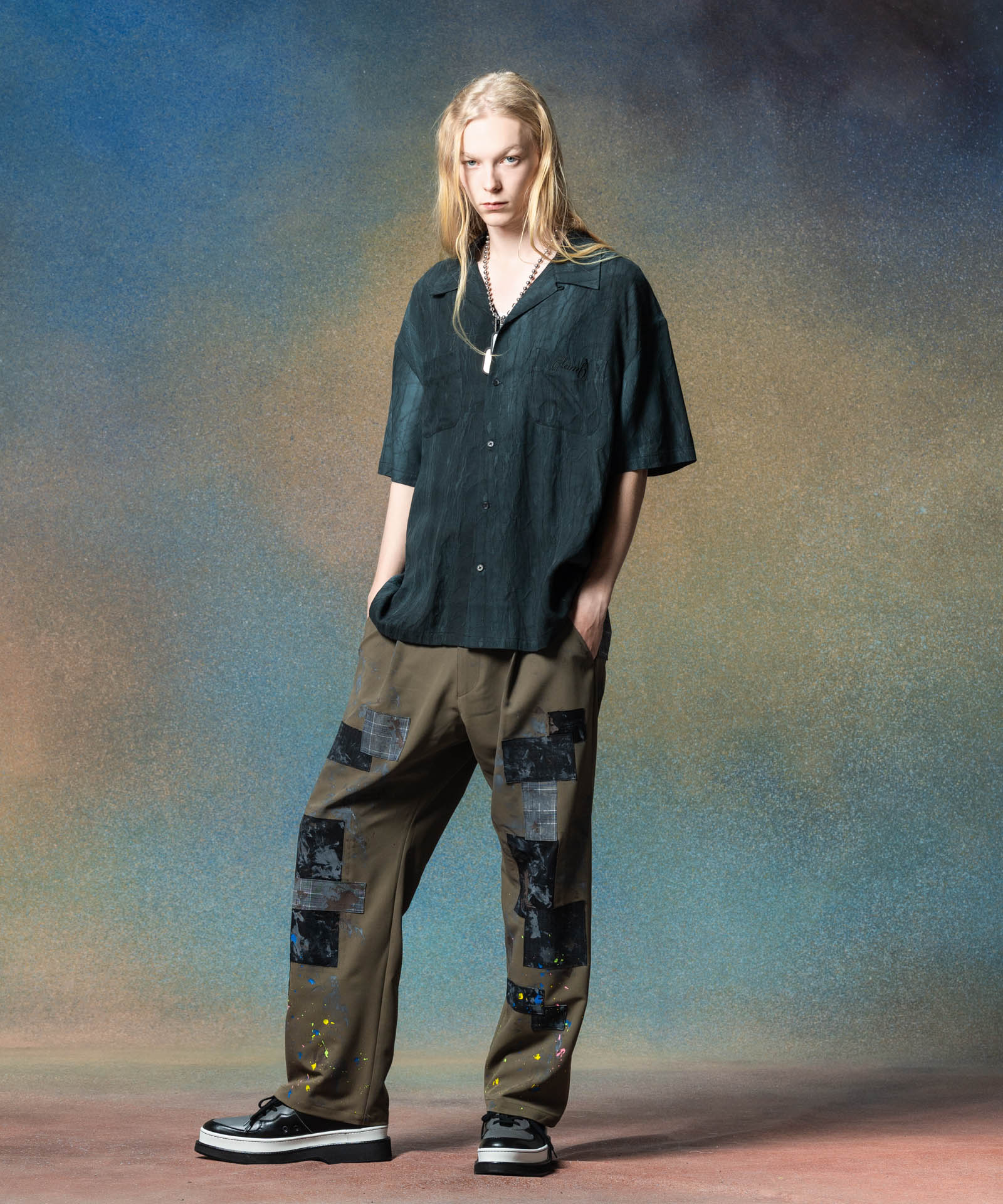 H:185 / C:78 / W:64 / H:88 着用サイズ:L