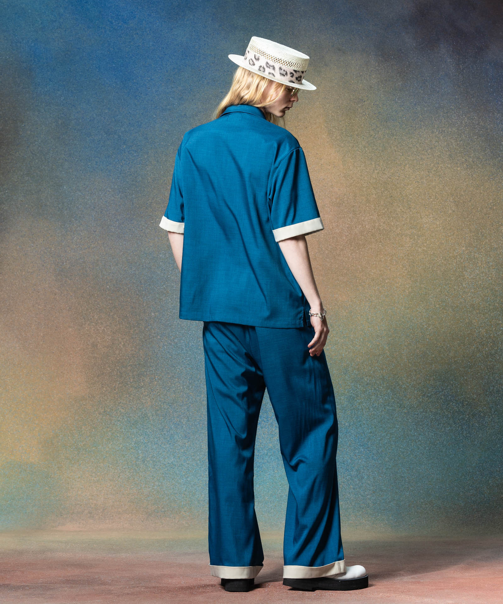 H:185 / C:78 / W:64 / H:88 着用サイズ:L