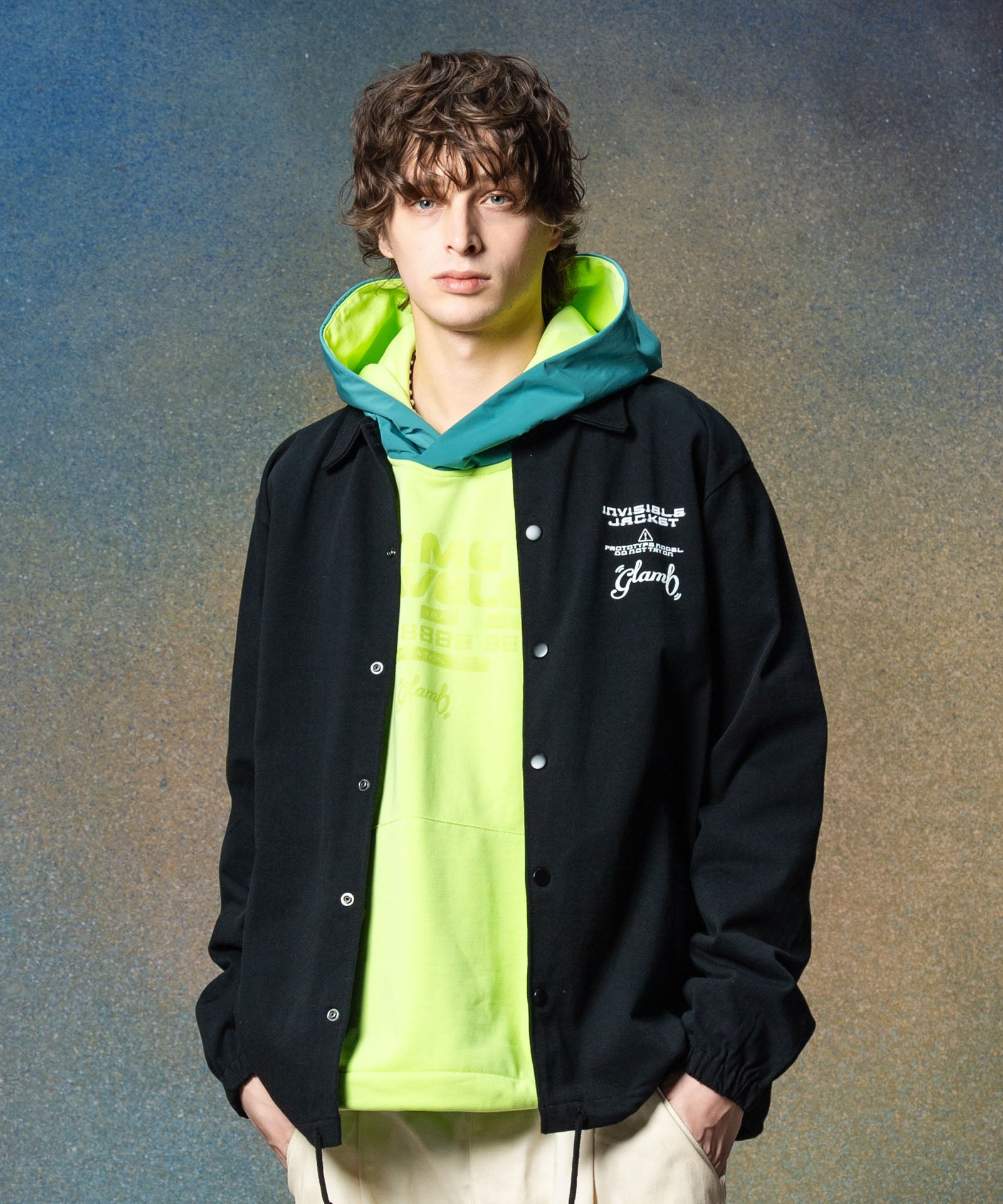 H:186 / C:89 / W:71 / H:92 着用サイズ:L